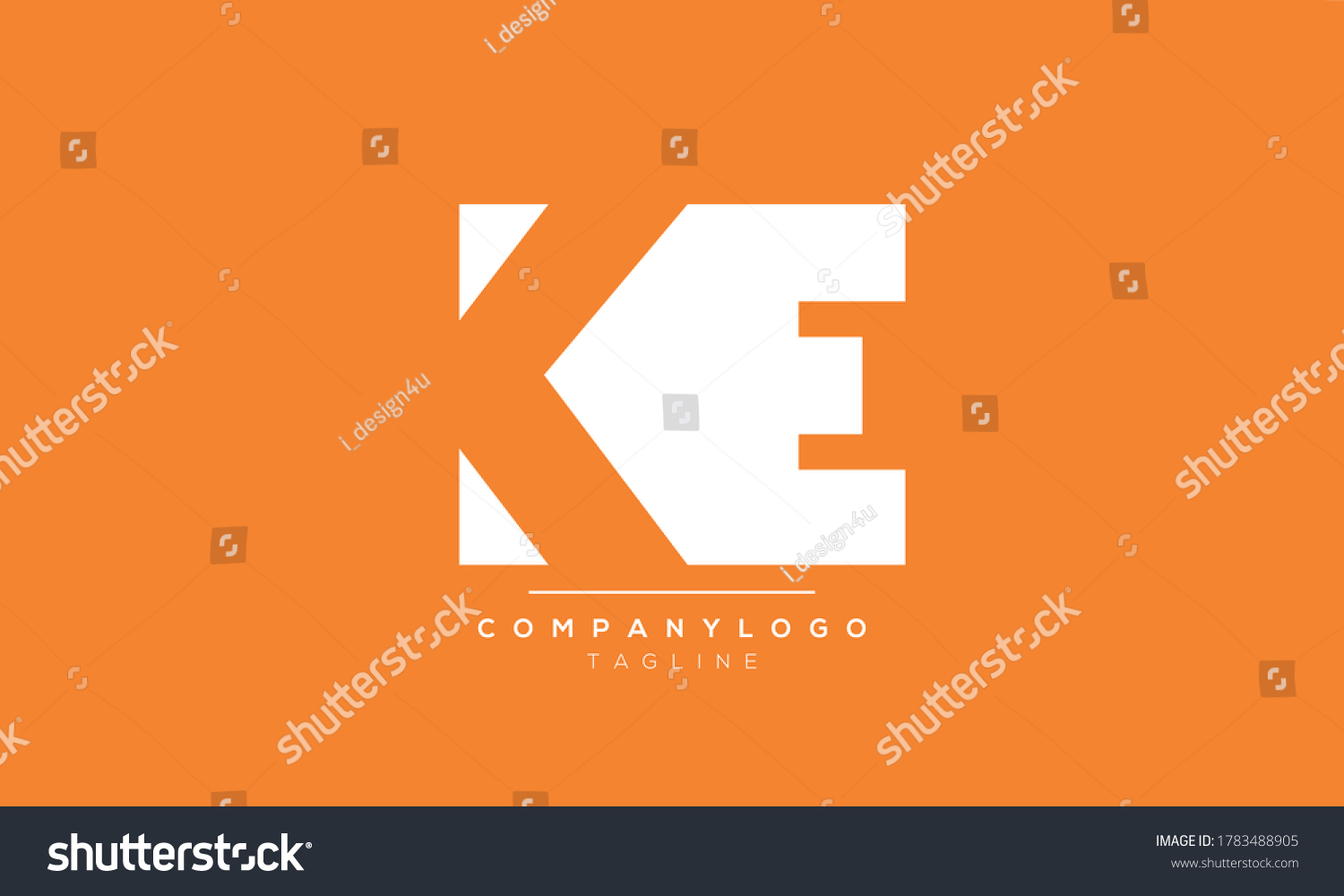 Alphabet Letters Initials Monogram Logo Keekk Stock Vector Royalty