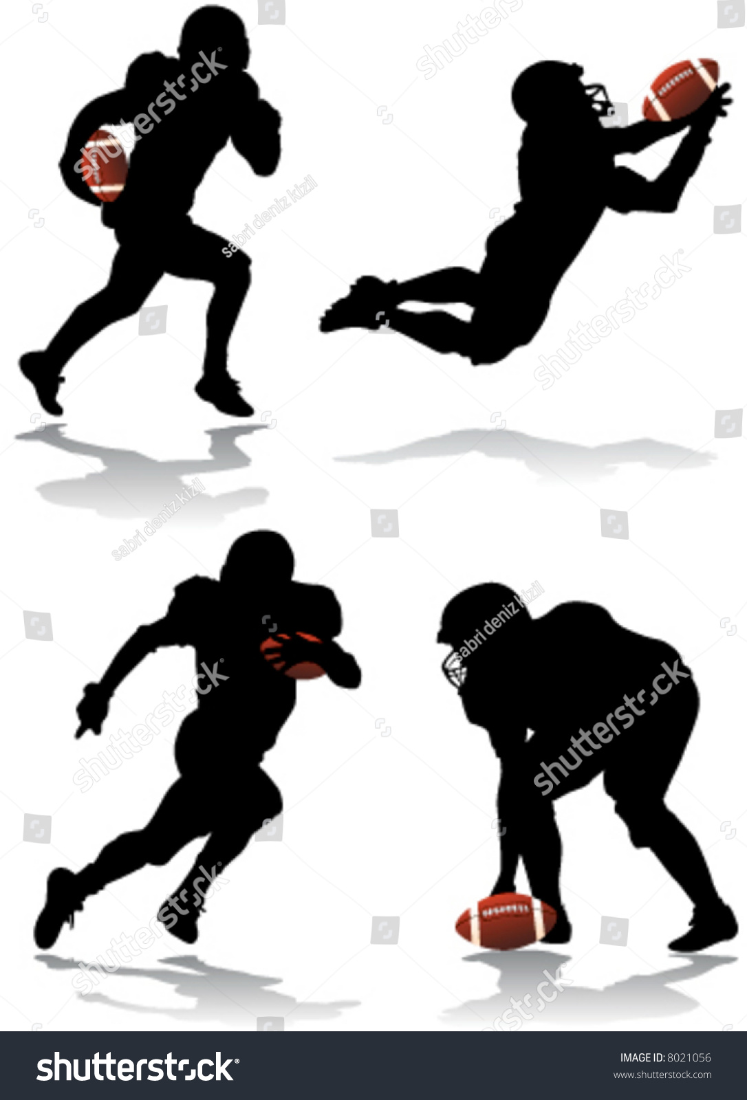 football receiver clip art - photo #39