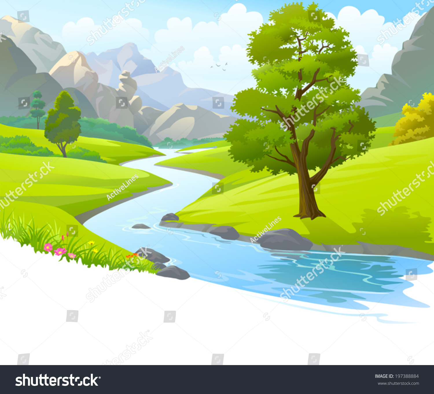 clipart rivers streams - photo #31