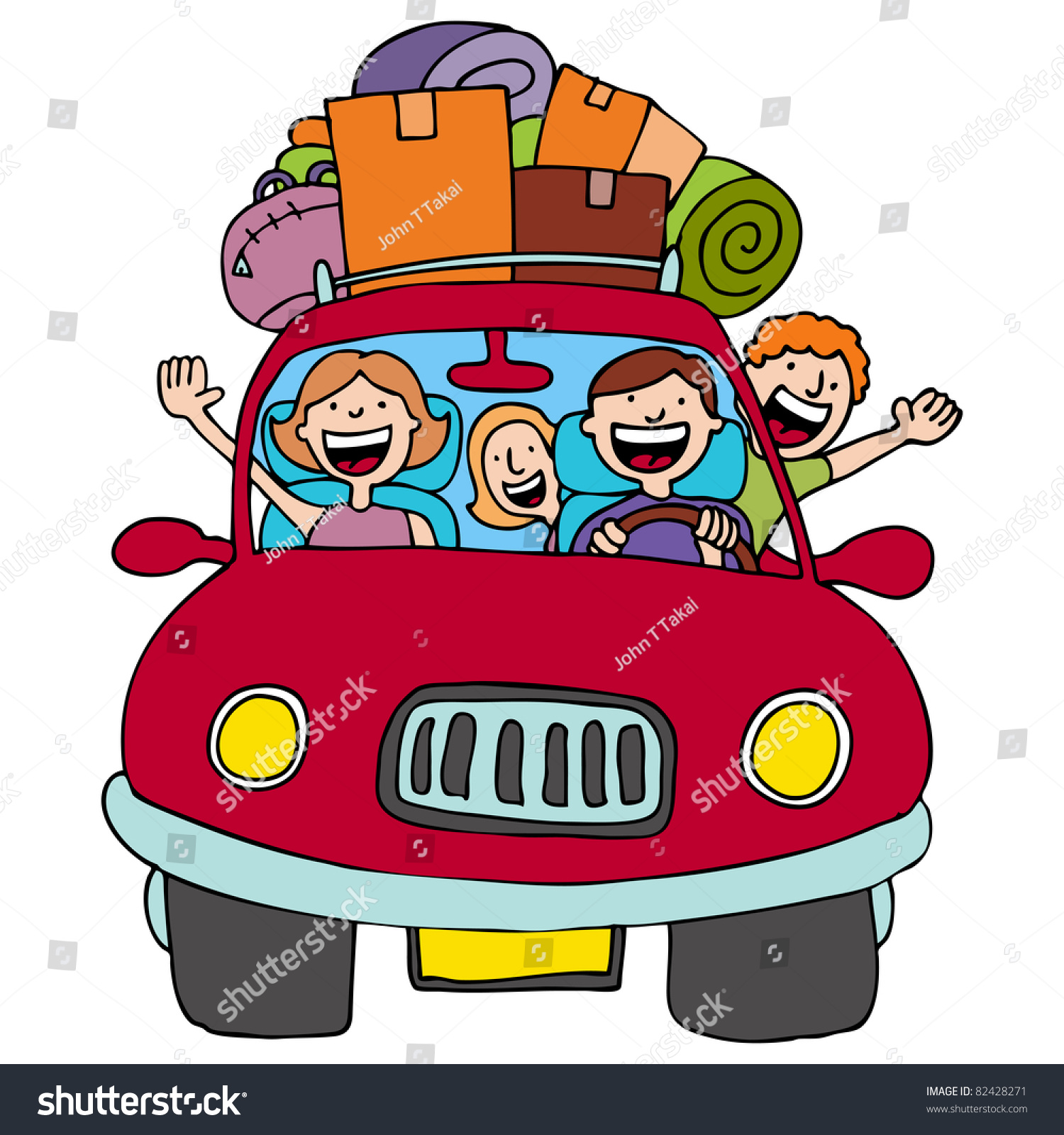 family driving clipart - photo #8