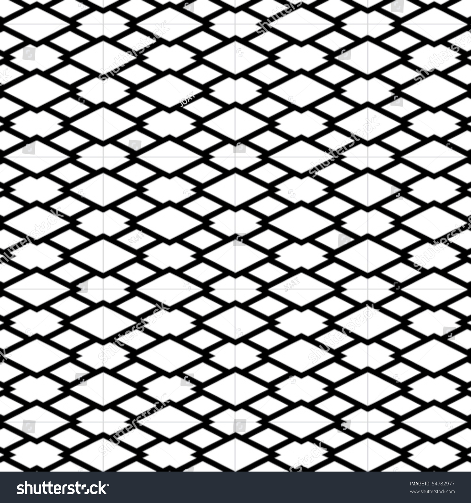 An Intricate Vector Grill Pattern In B&W. 54782977 Shutterstock