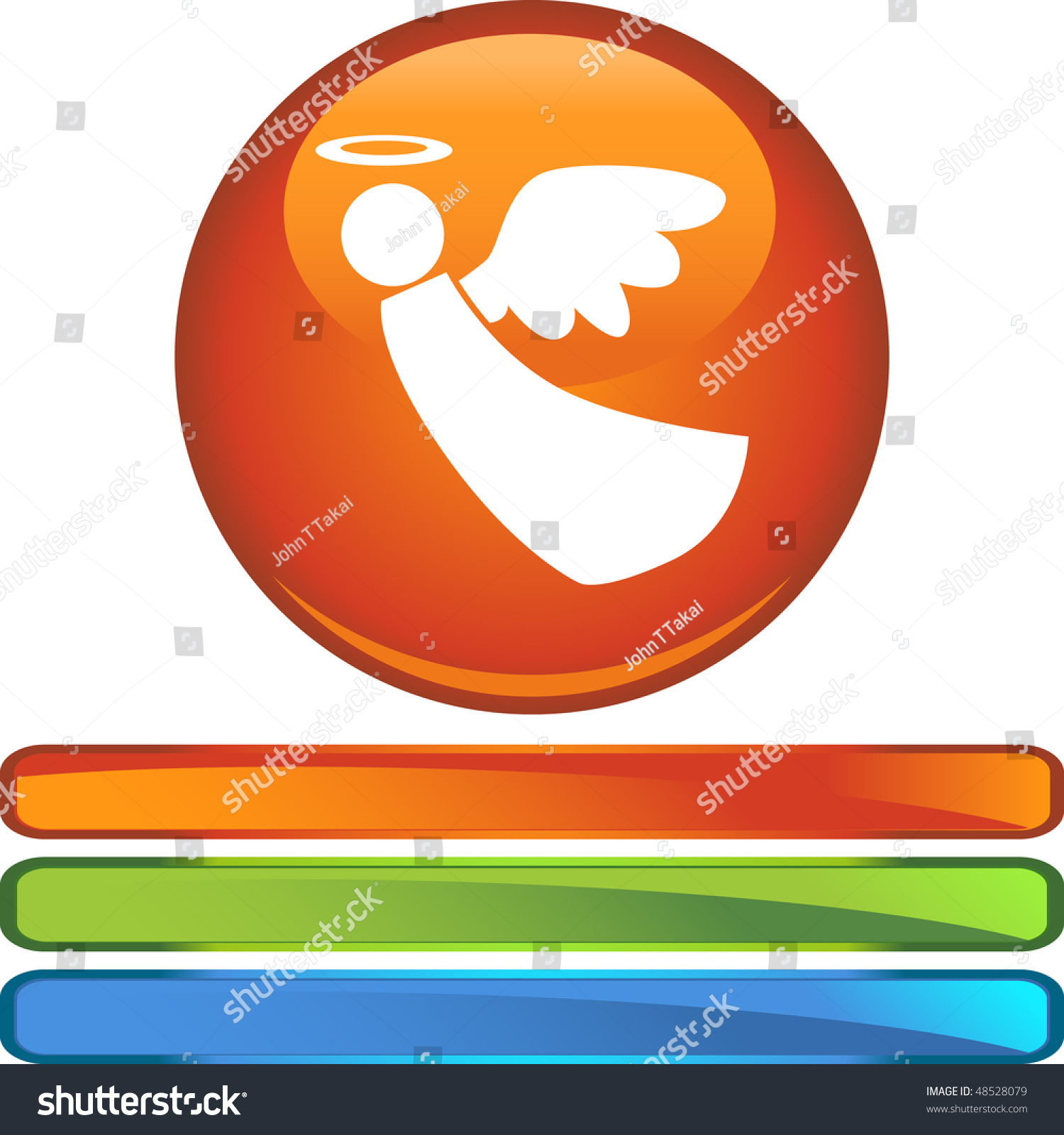 Web Button Isolated On A Background Stock Vector Web Button Isolated On A Background Stock Vector