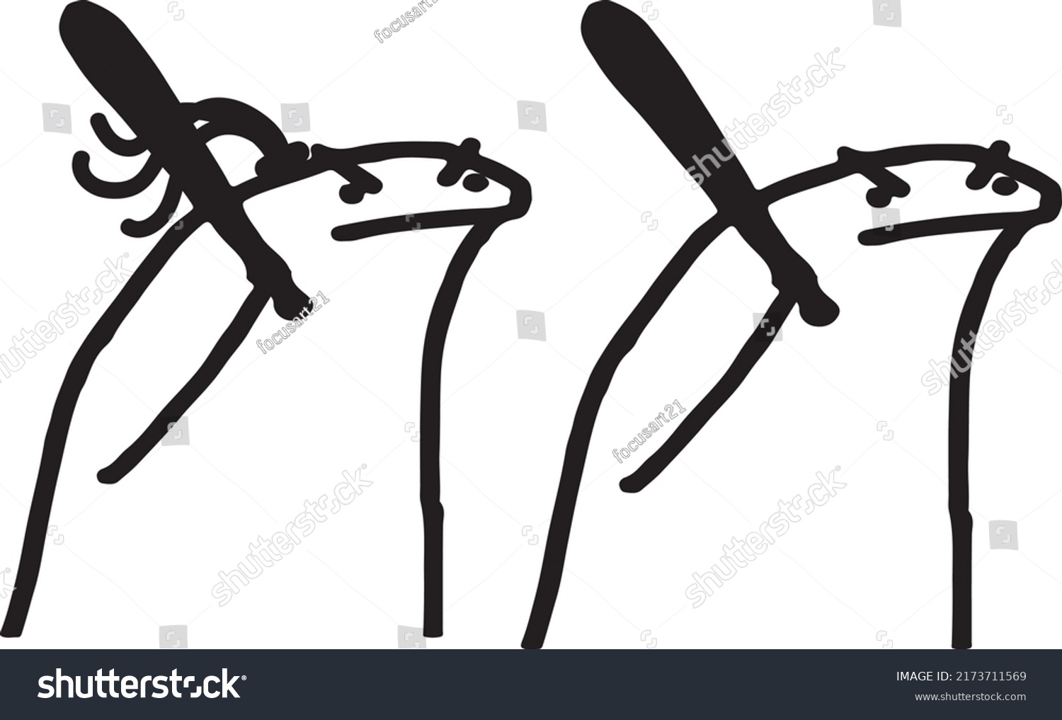 mème de flork en colère homme image vectorielle de stock libre de