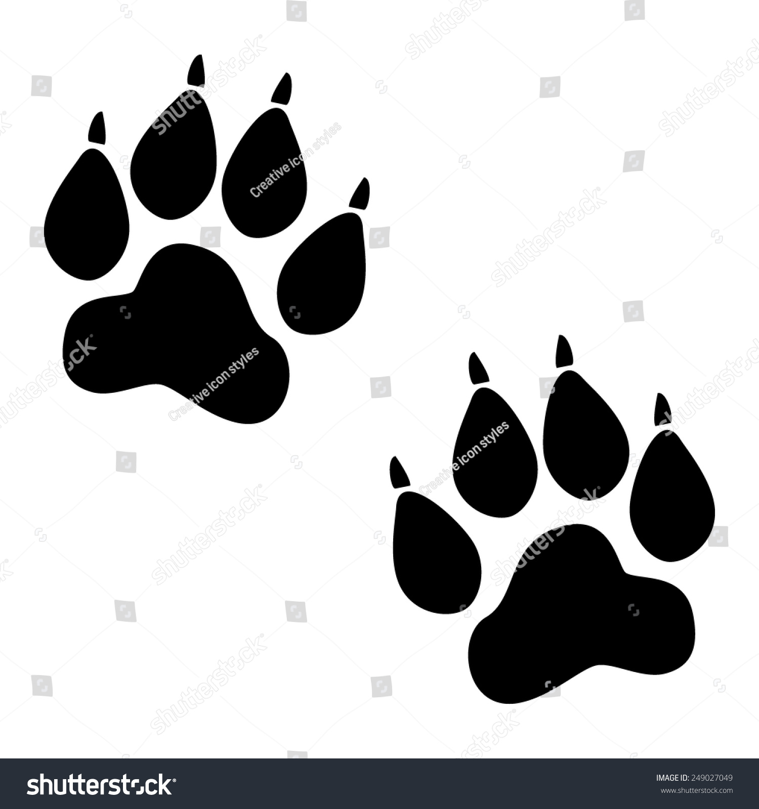 Animal Tracks Vector Illustration 249027049 Shutterstock animal-tracks-vector-illustration-249027049-shutterstock