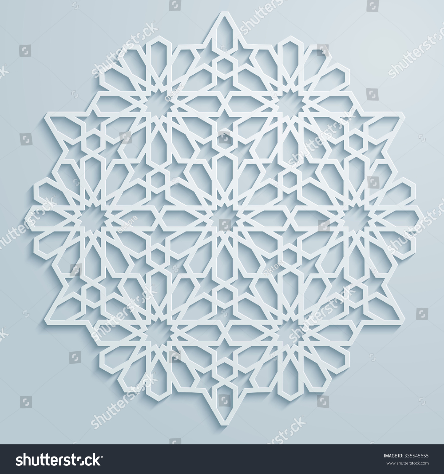 Arabic ornament geometric pattern background Arabic ornament geometric pattern background