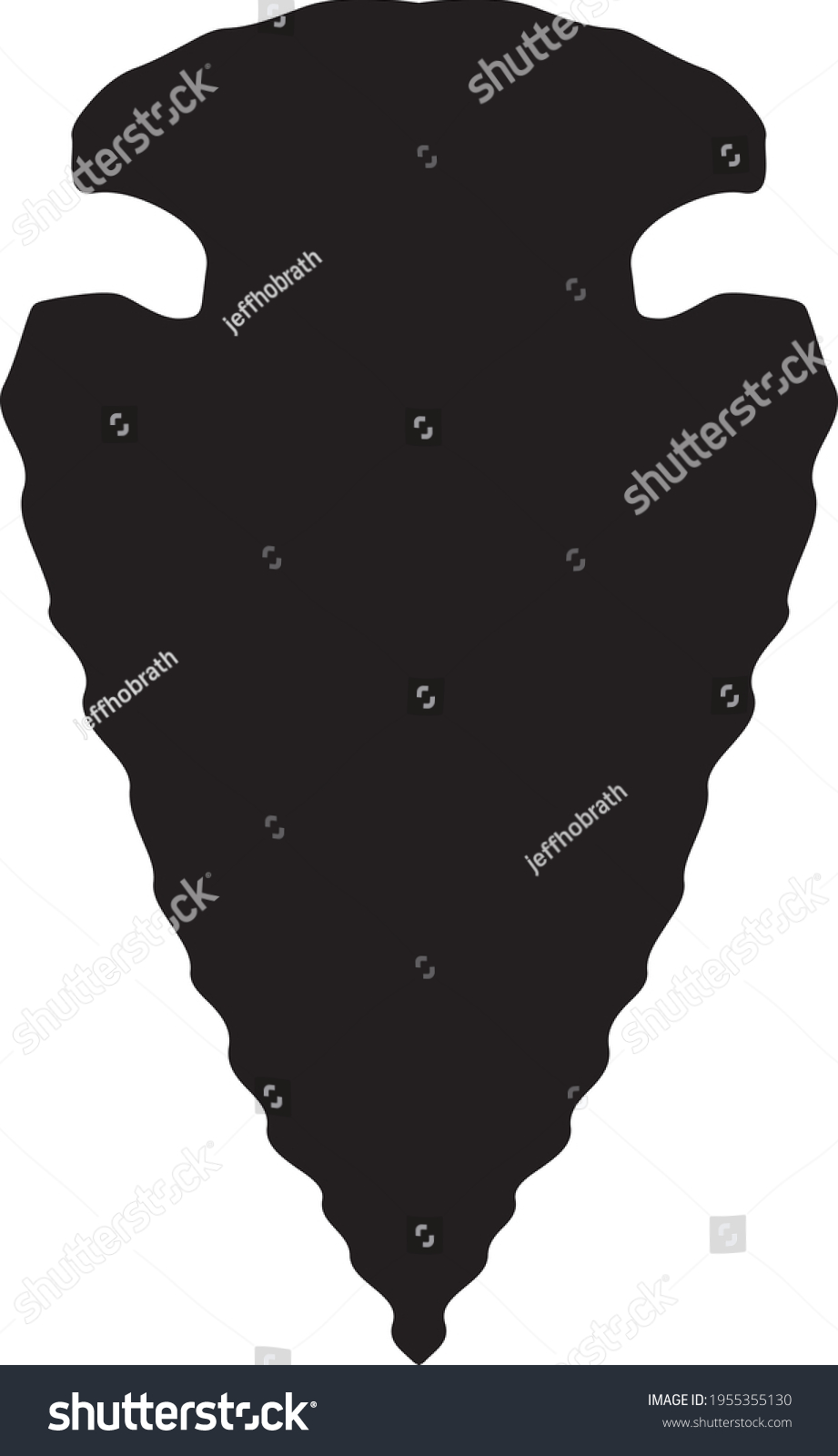 5 861 Indian Arrowhead Stock Vectors Images Vector Art Shutterstock