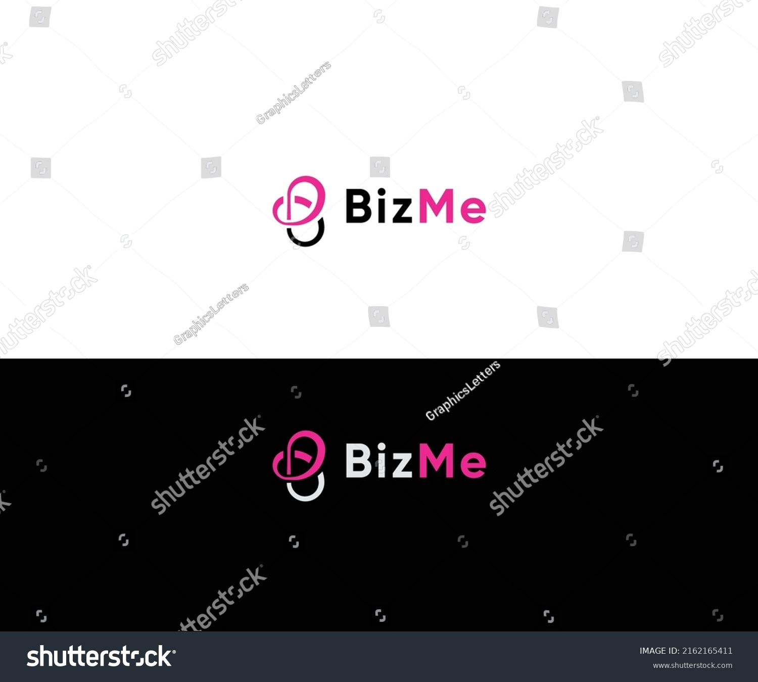 B Bm Mb Letter Logo Design Stock Vector Royalty Free 2162165411