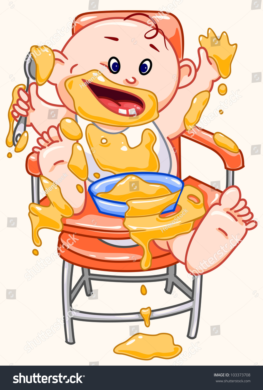 baby eating clipart - photo #10