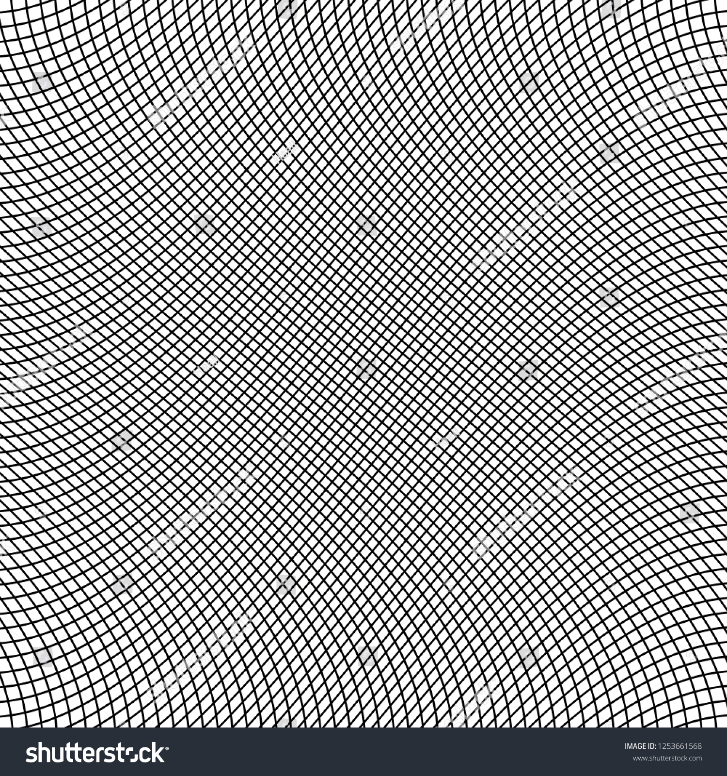 Background Curved Grid Vector Illustration Mesh เวกเตอรสตอก ปลอดคา