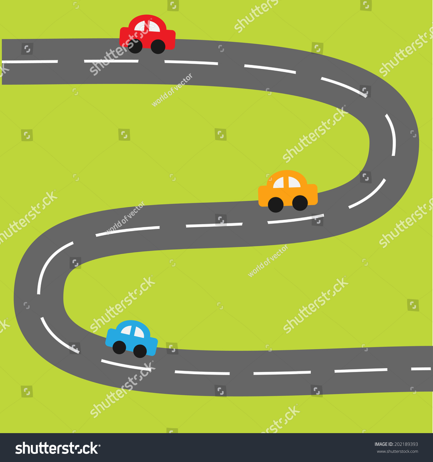 zigzag road clipart - photo #16