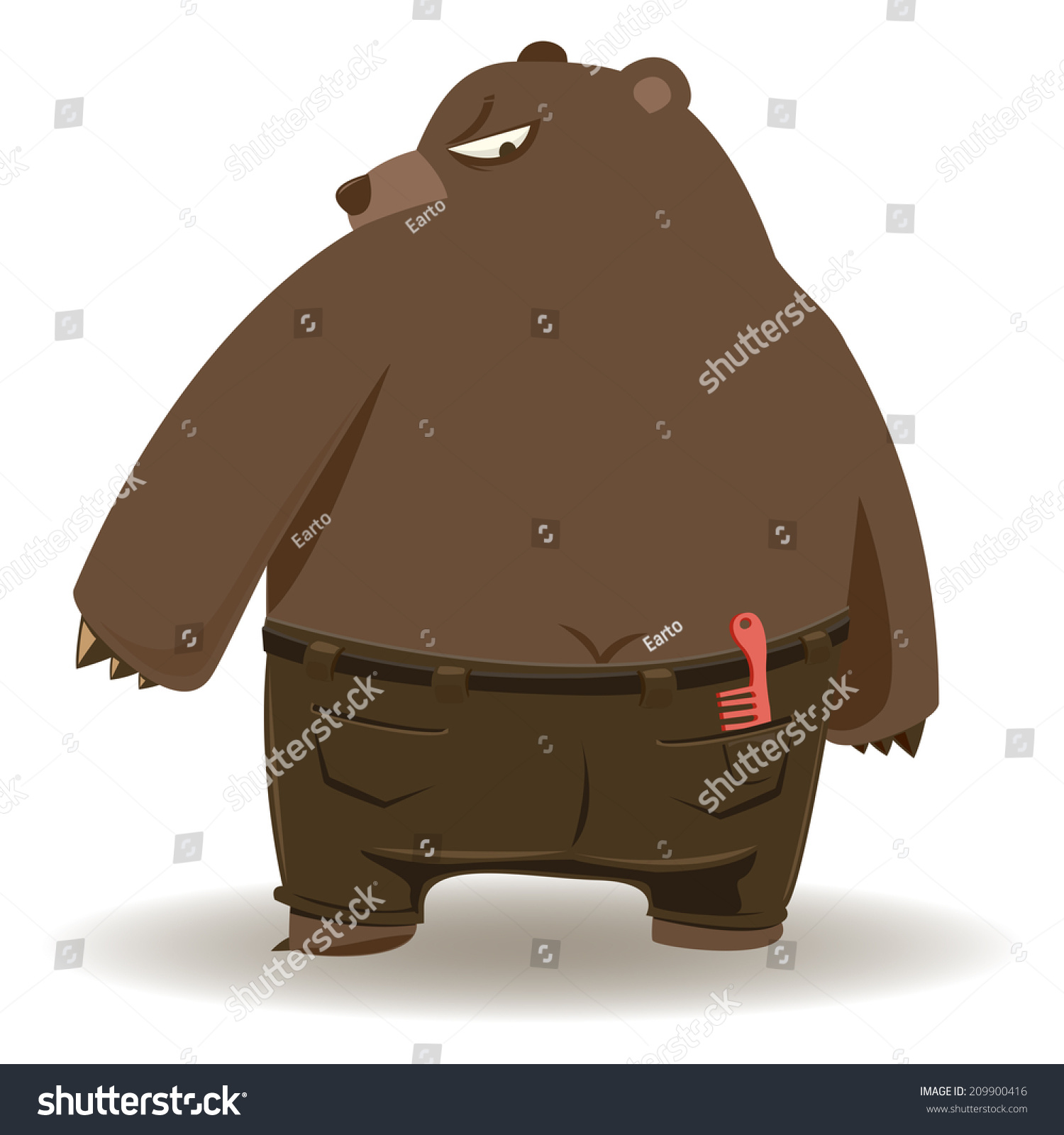 bad bear in toy story