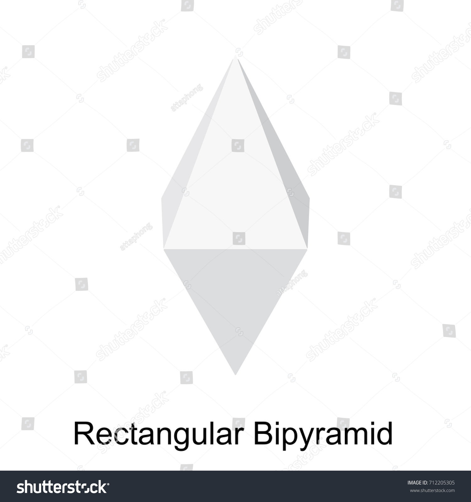 Basic D Geometric Shapes Isolated On Stock Vector Royalty Free