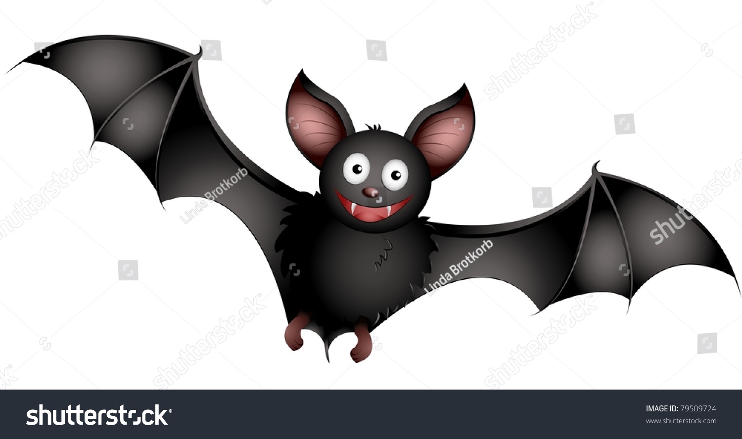 Bat Stock Vector Illustration 79509724 : Shutterstock