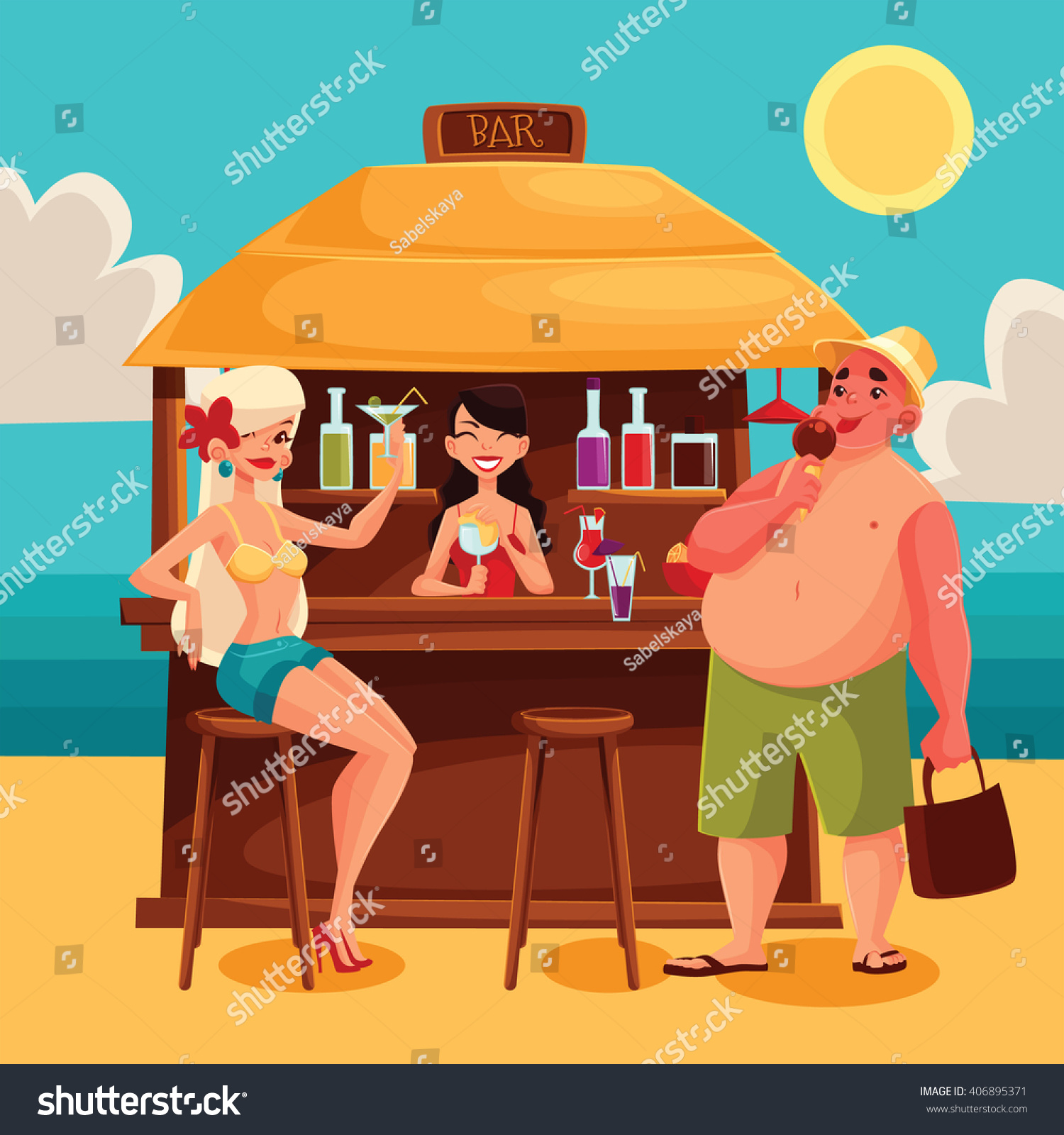 free beach bar clipart - photo #19