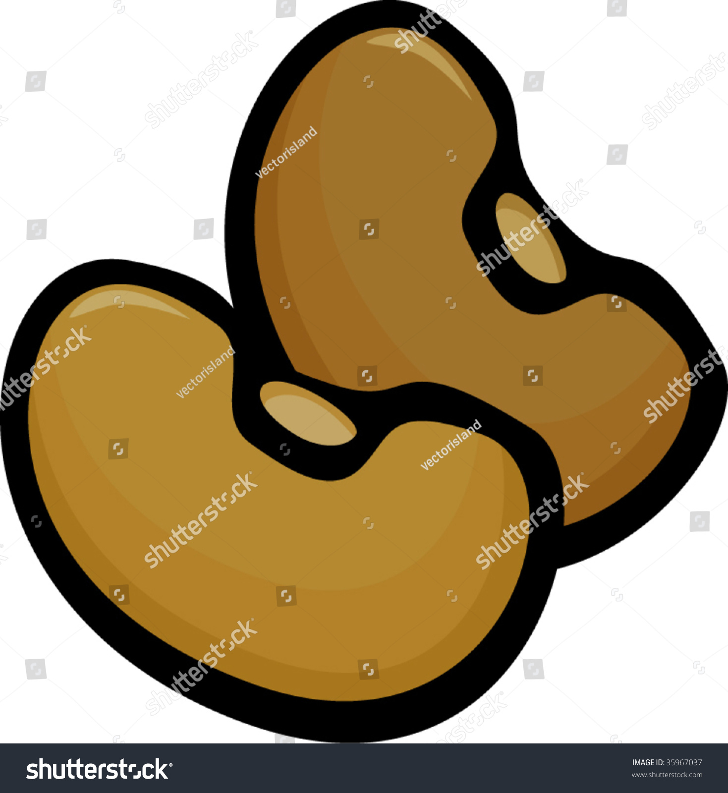 Beans Stock Vector Illustration 35967037 : Shutterstock