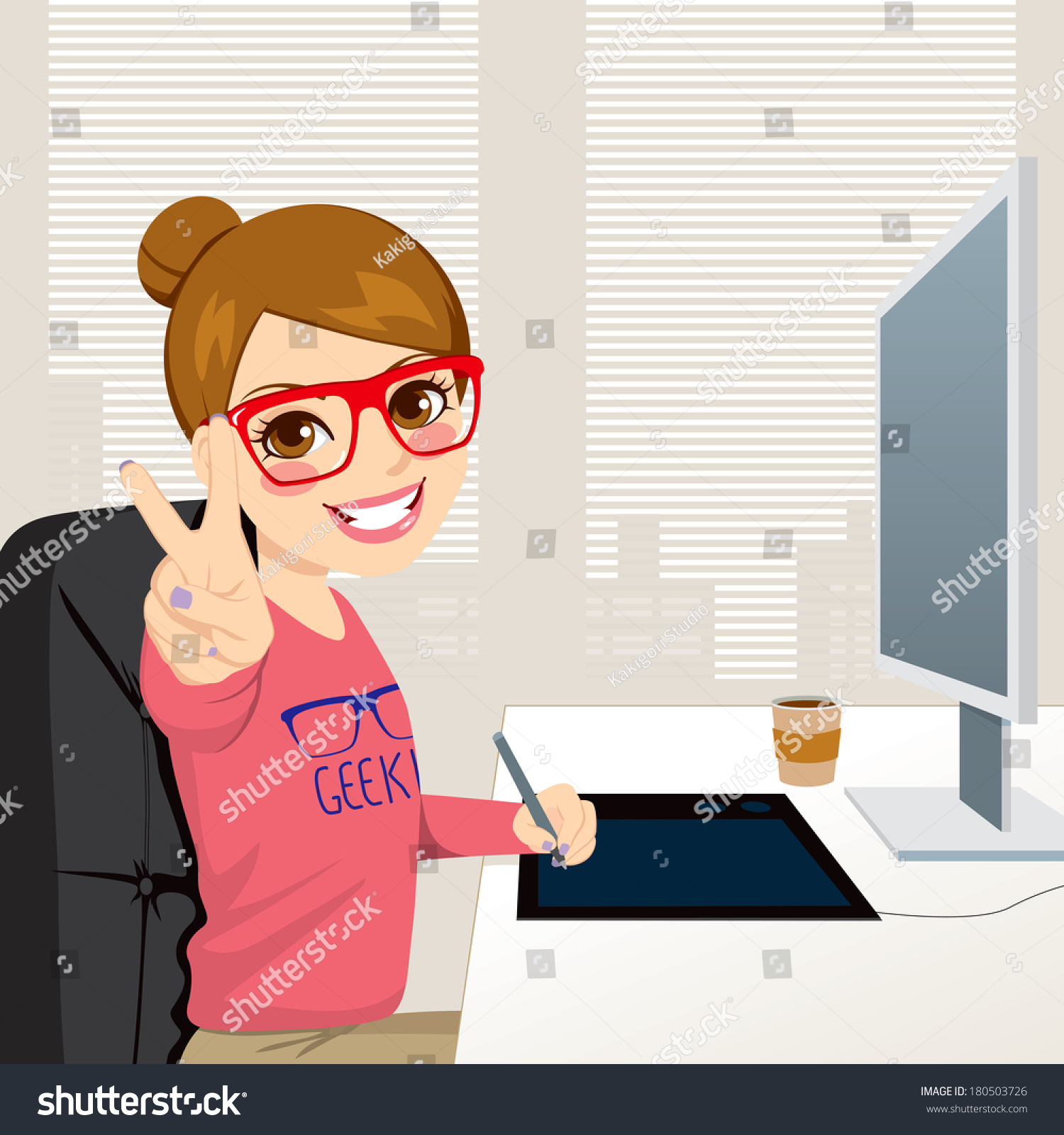 computer woman clipart - photo #13