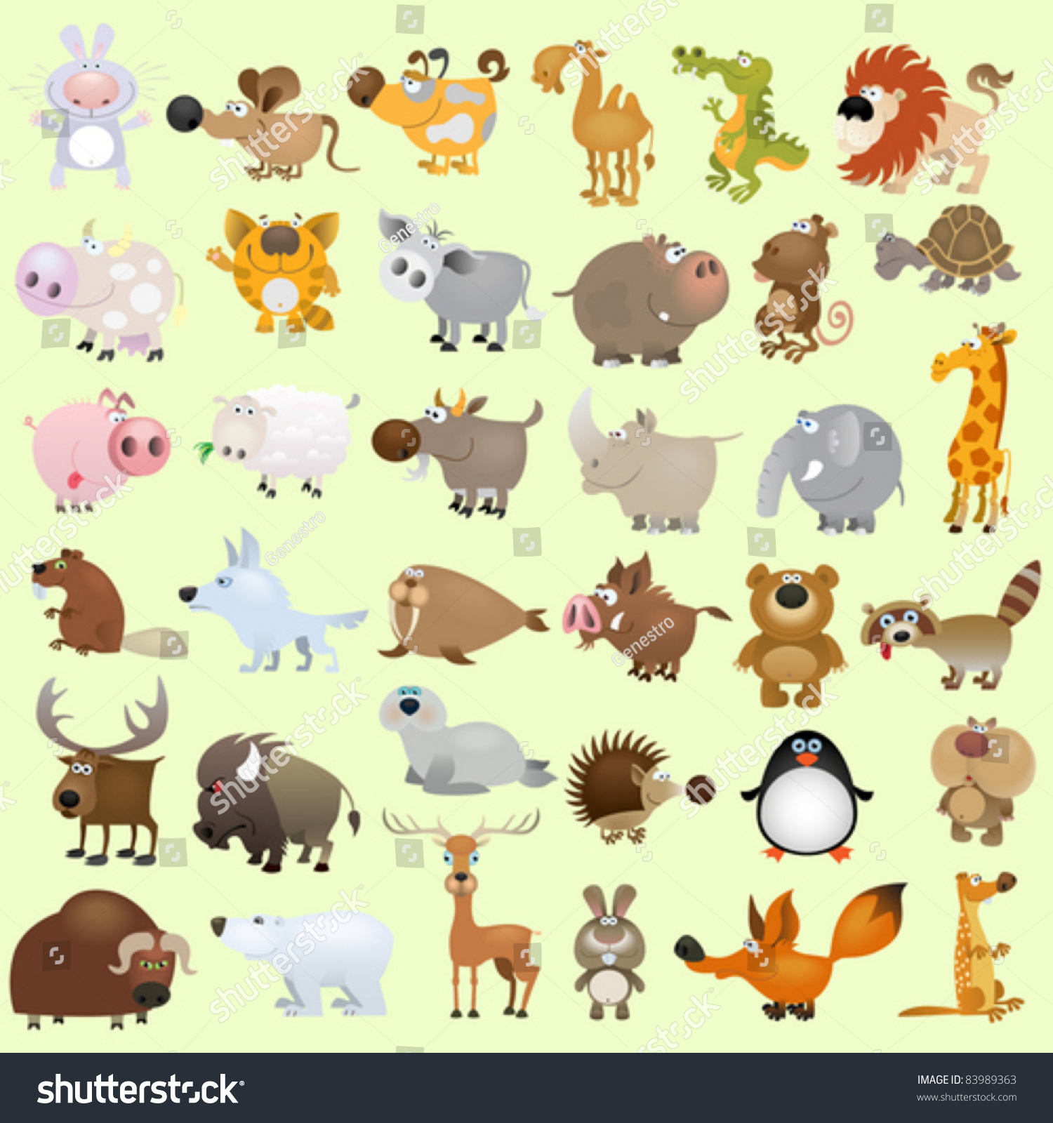animals and their young clipart - photo #46
