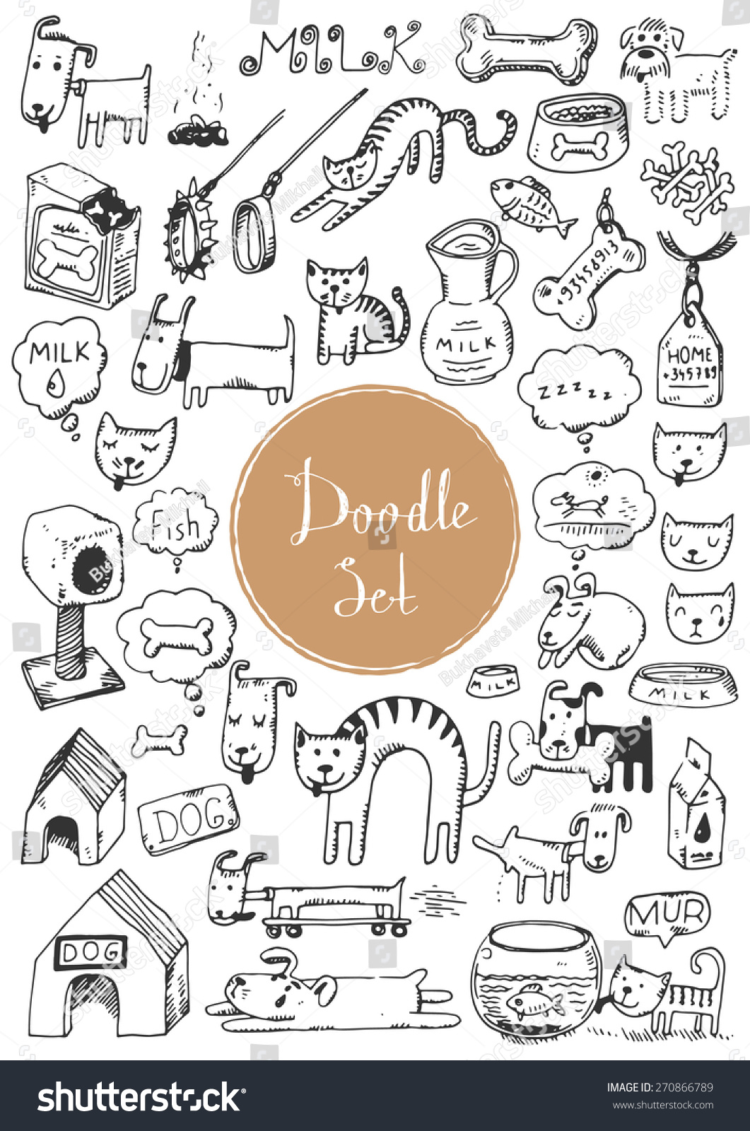 Big doodle set Cats & dogs Big doodle set Cats & dogs