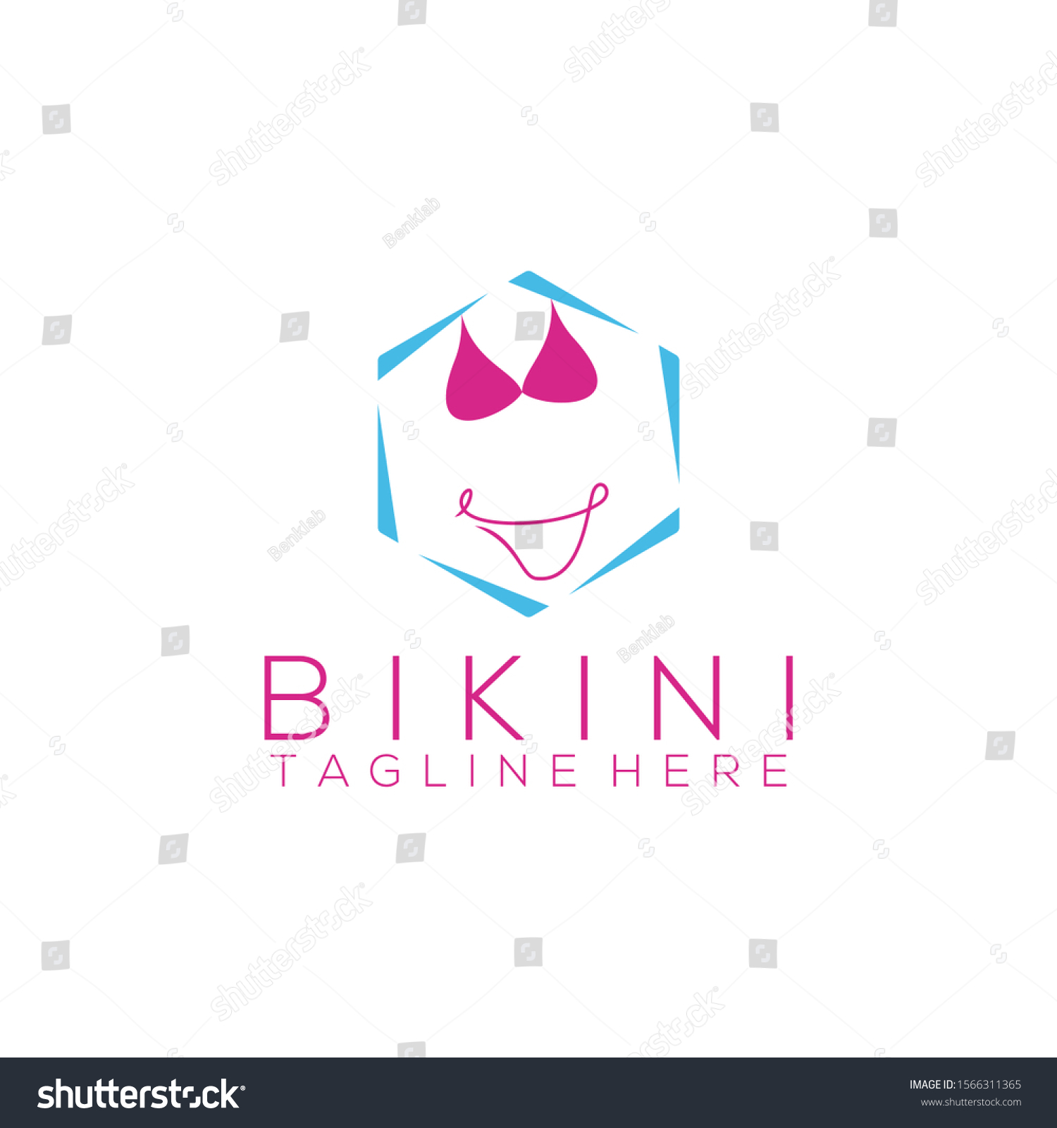 Bikini Logos Vector Image Swimsuit Logo Stock Vector Royalty Free