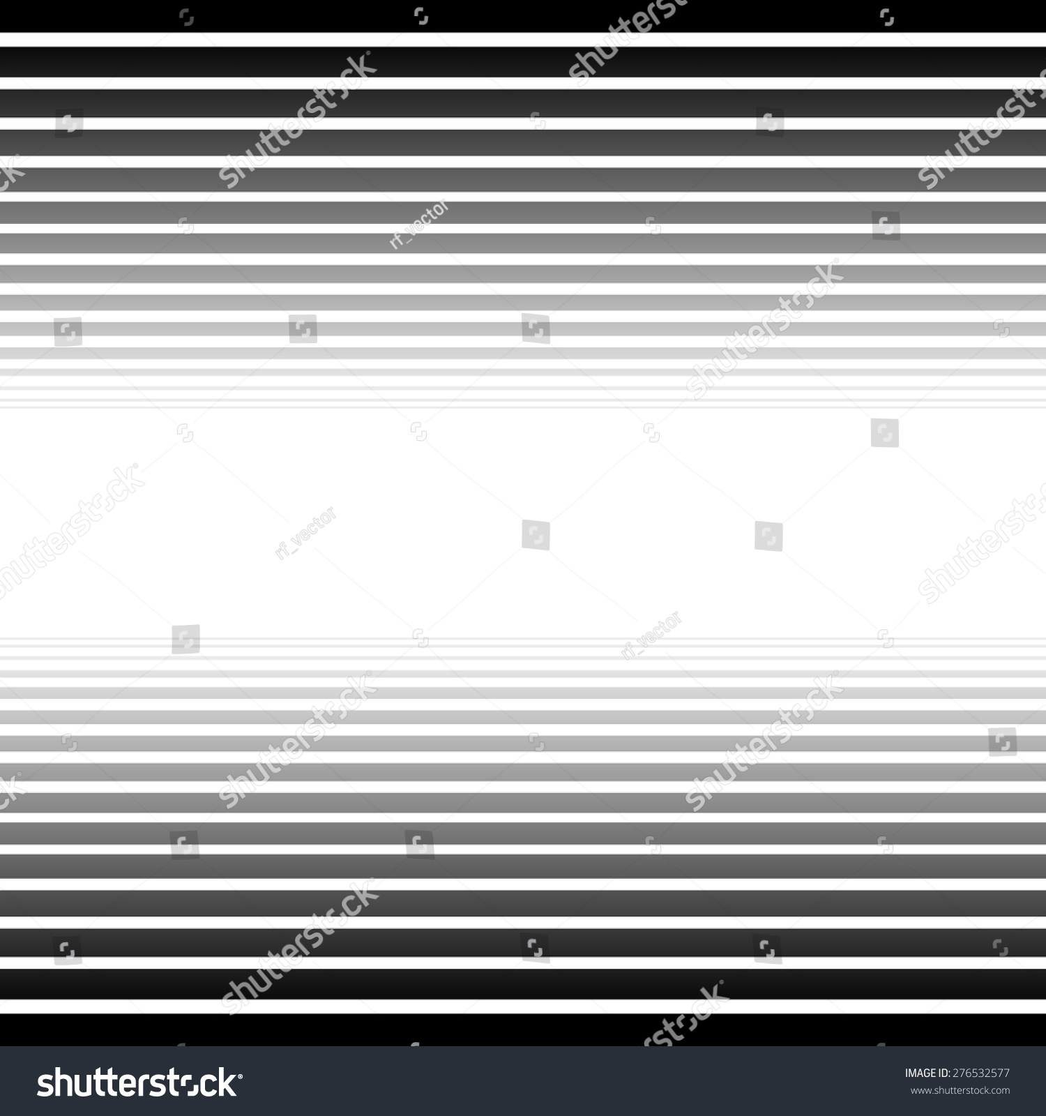 Black And White Converging, Fading Lines Abstract Background. Vector