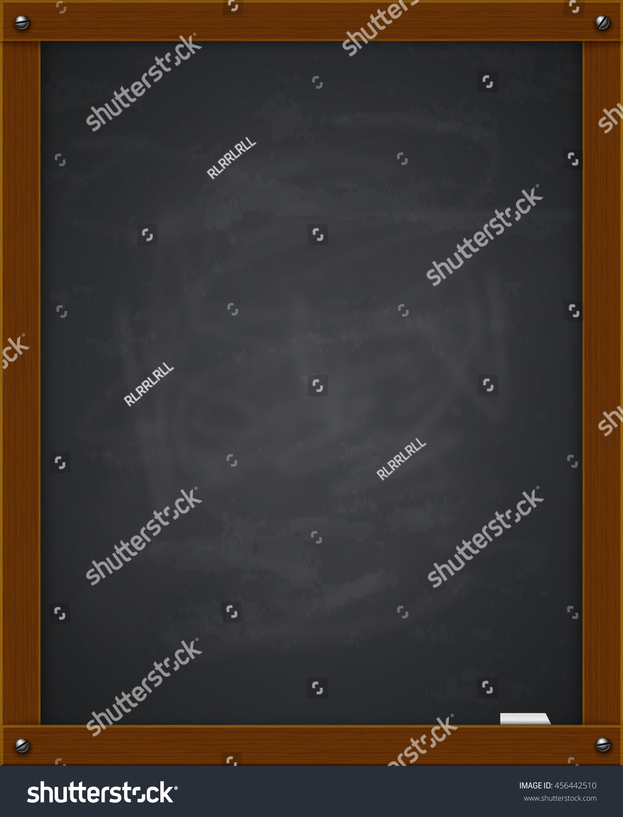 Black Chalkboard Background Vector Texture Stock Vector Royalty Free