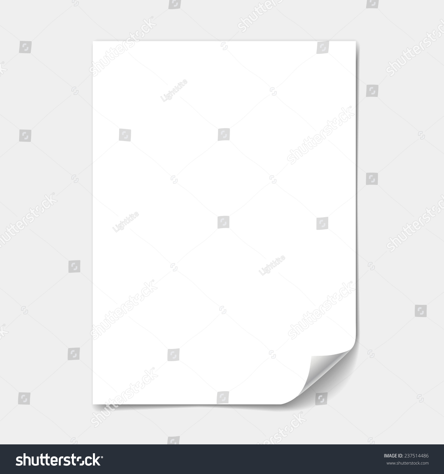 blank page of paper blank typing sheet