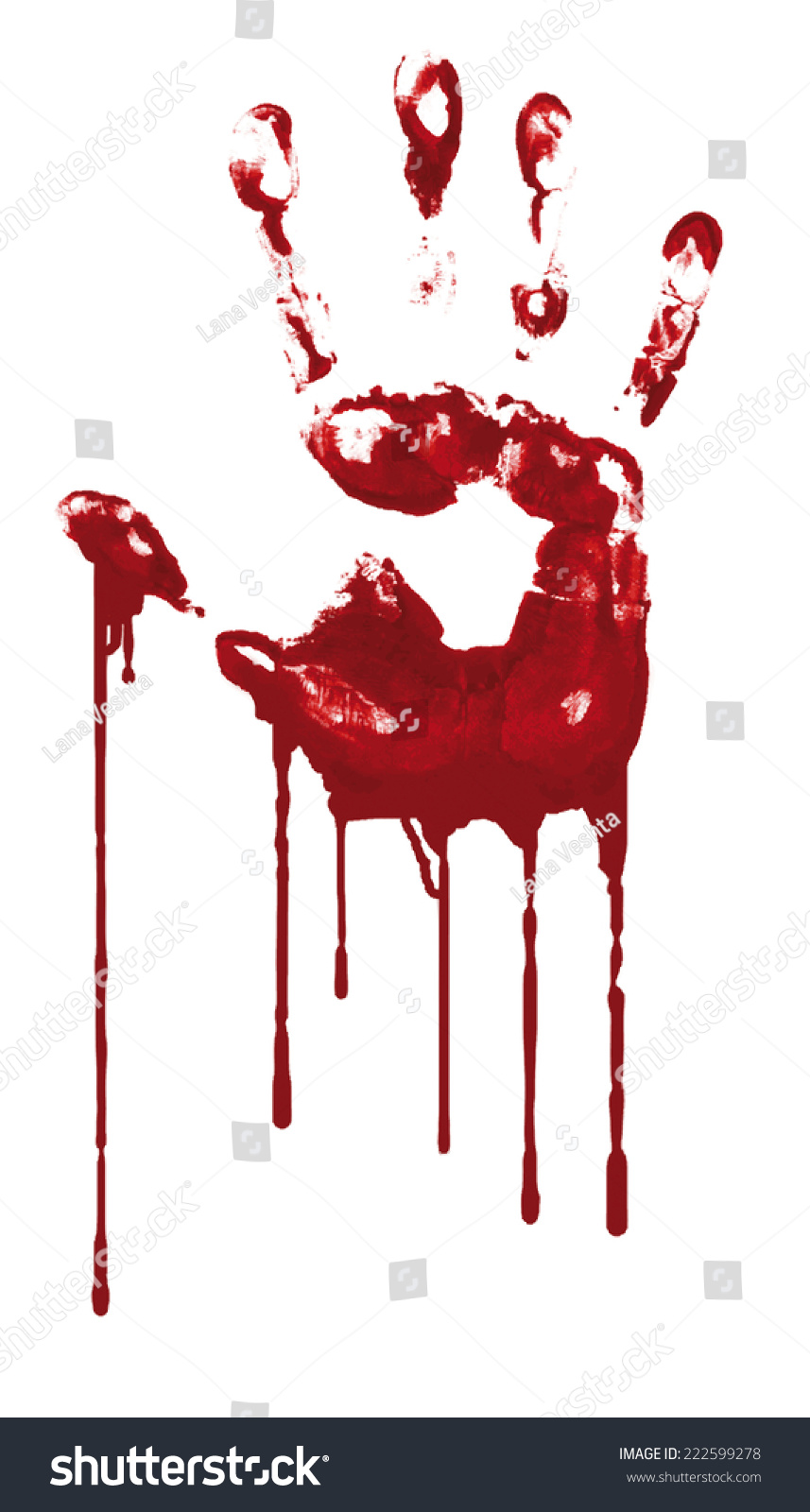 clipart bloody hand - photo #7