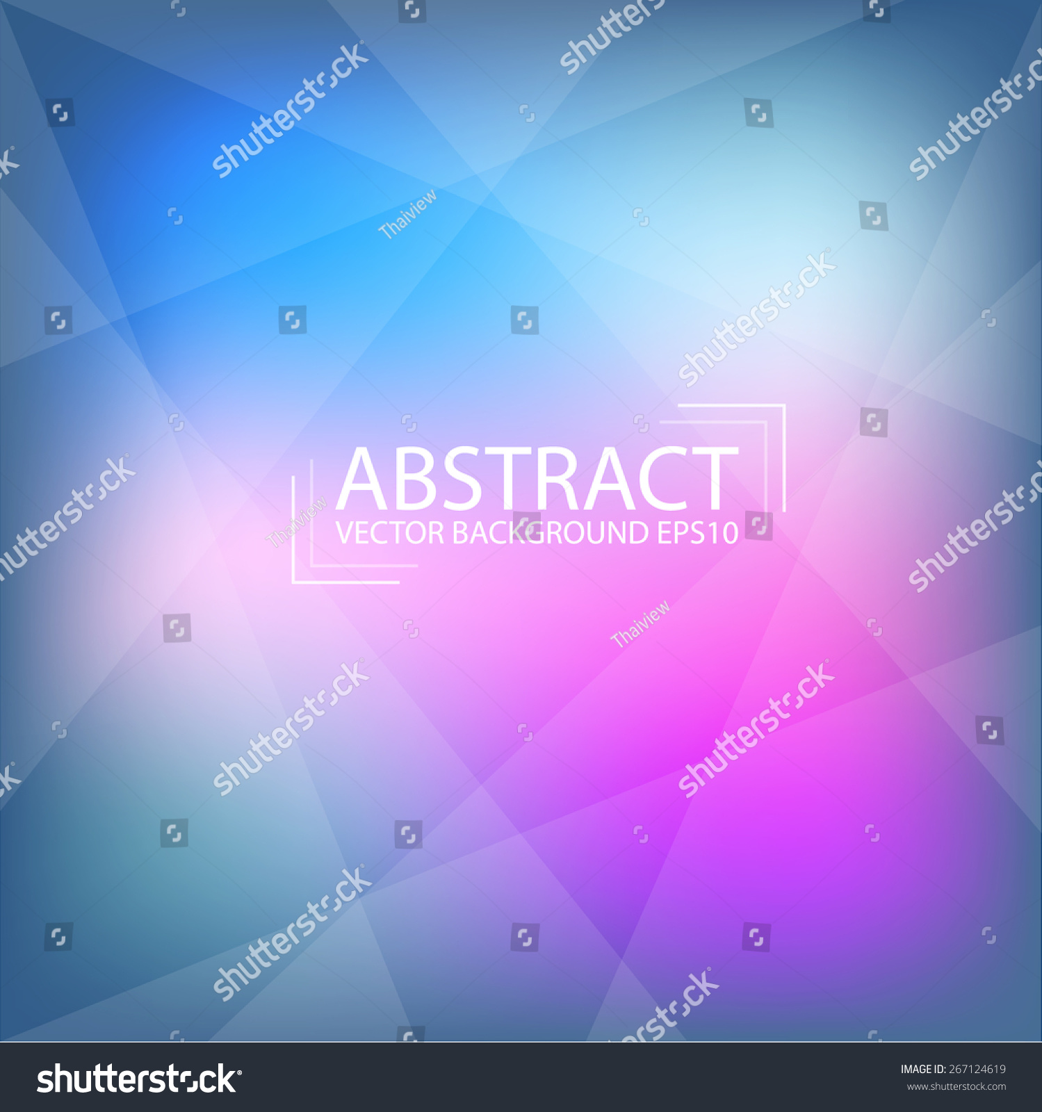 Blue And Pink Purple Abstract Vector Background And Square ...