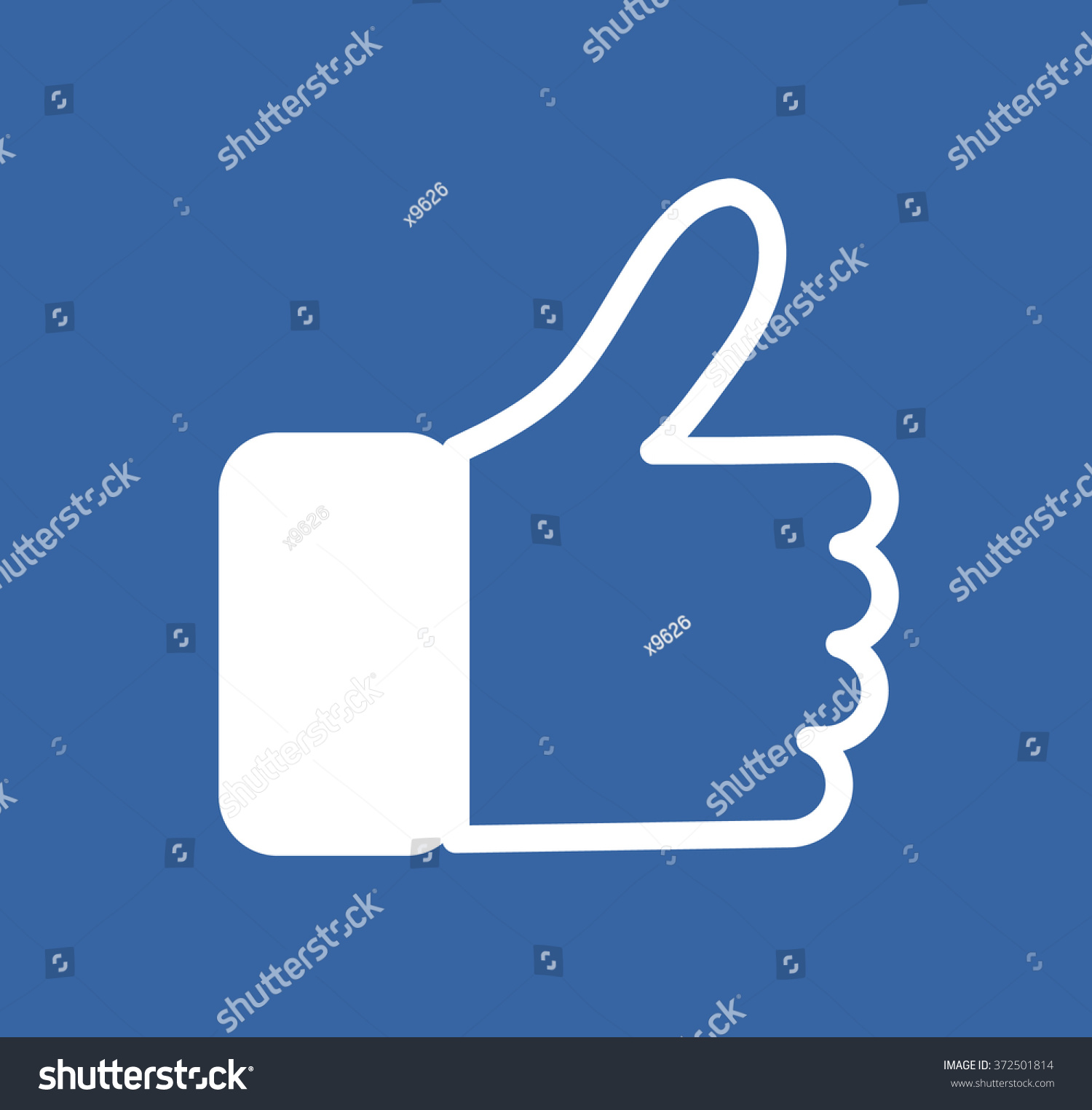 Blue Button Hand Like Icon Vector Background, Jpg Jpeg,Eps ...