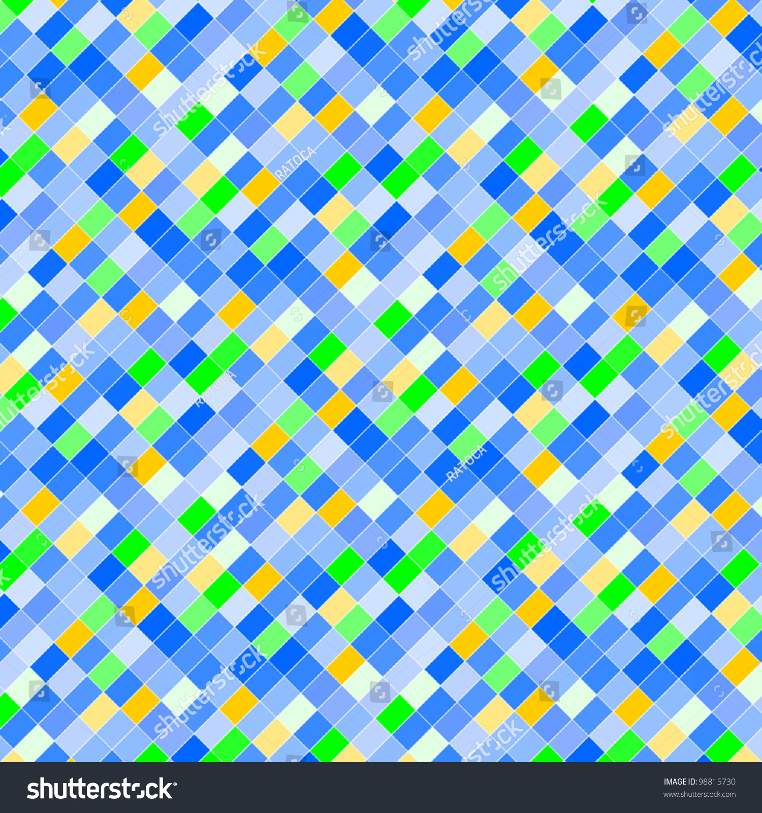 Blue Pixel Art Wallpaper Stock Vector 98815730 - Shutterstock