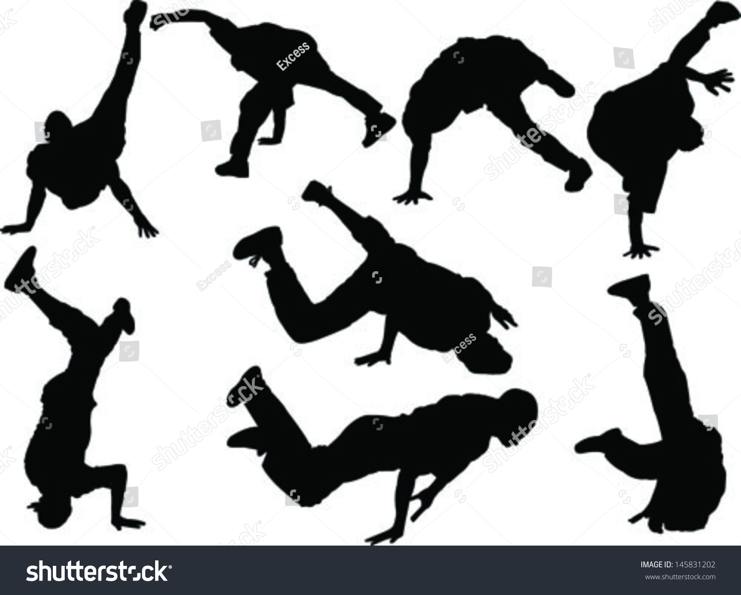 Breakdance - Vector - 145831202 : Shutterstock