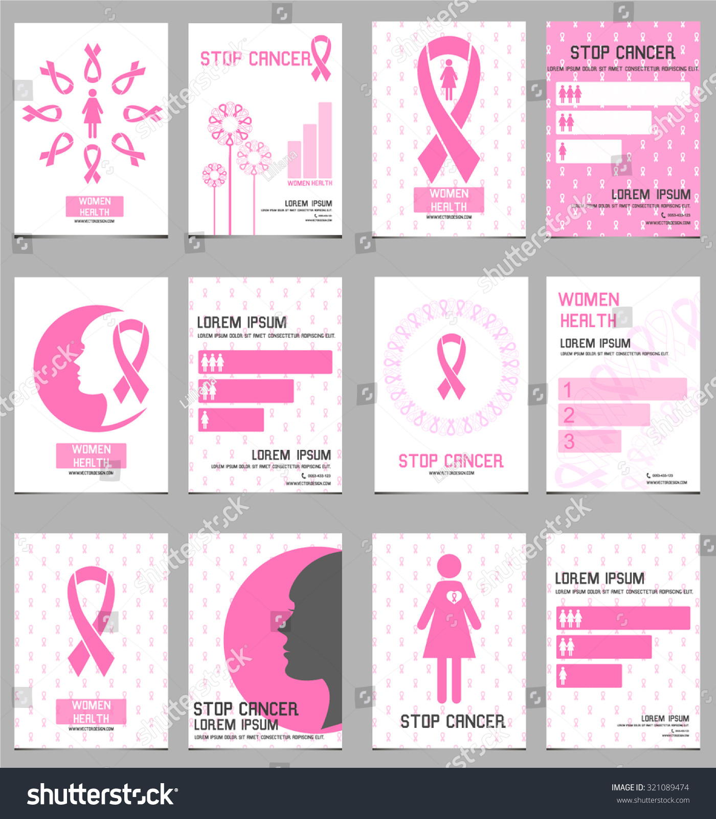 breast-cancer-awareness-banners-royalty-free-stock-photo-image-33671295