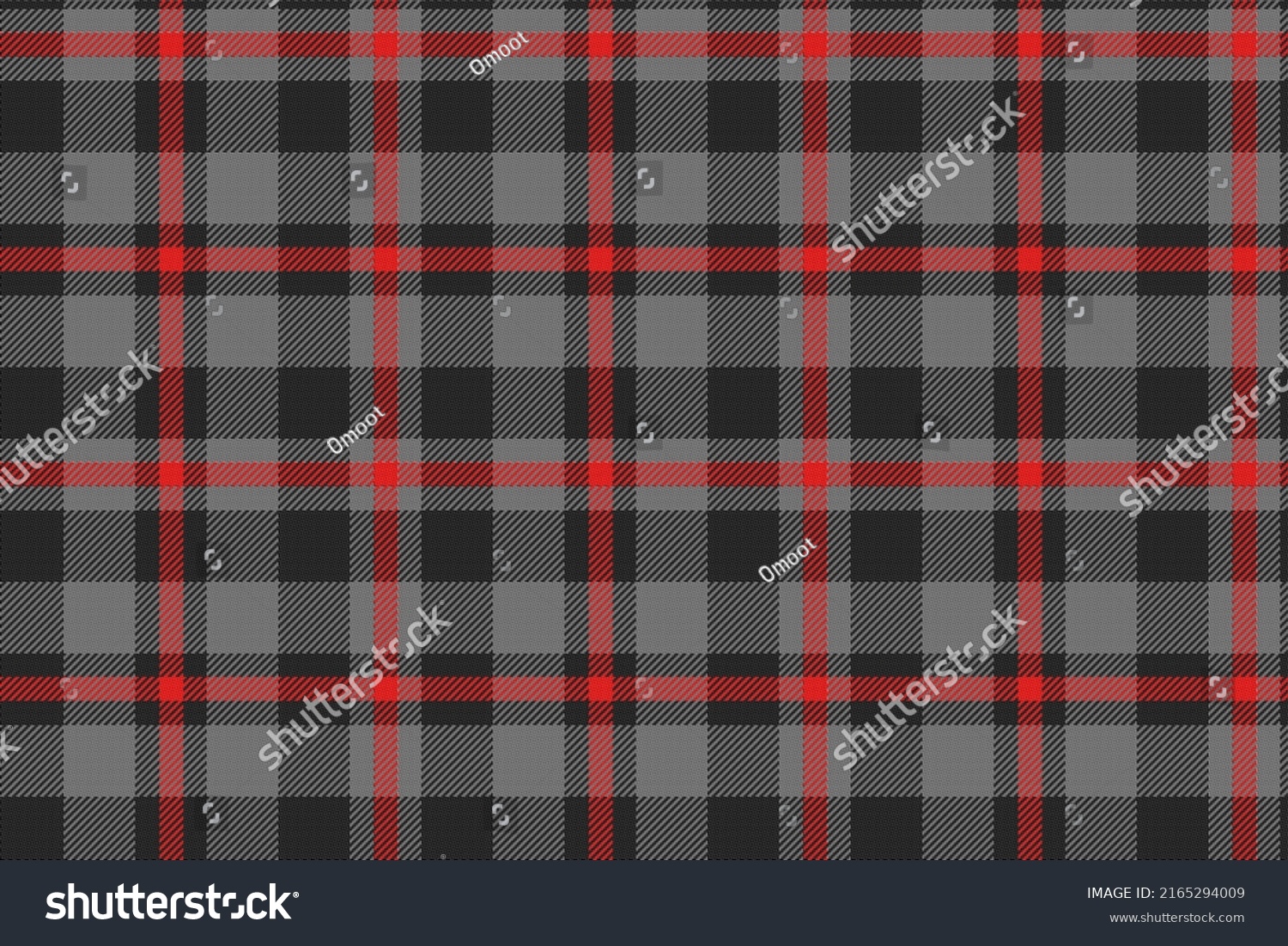 Bright Red Checkered Lines On Black Stock Vector Royalty Free