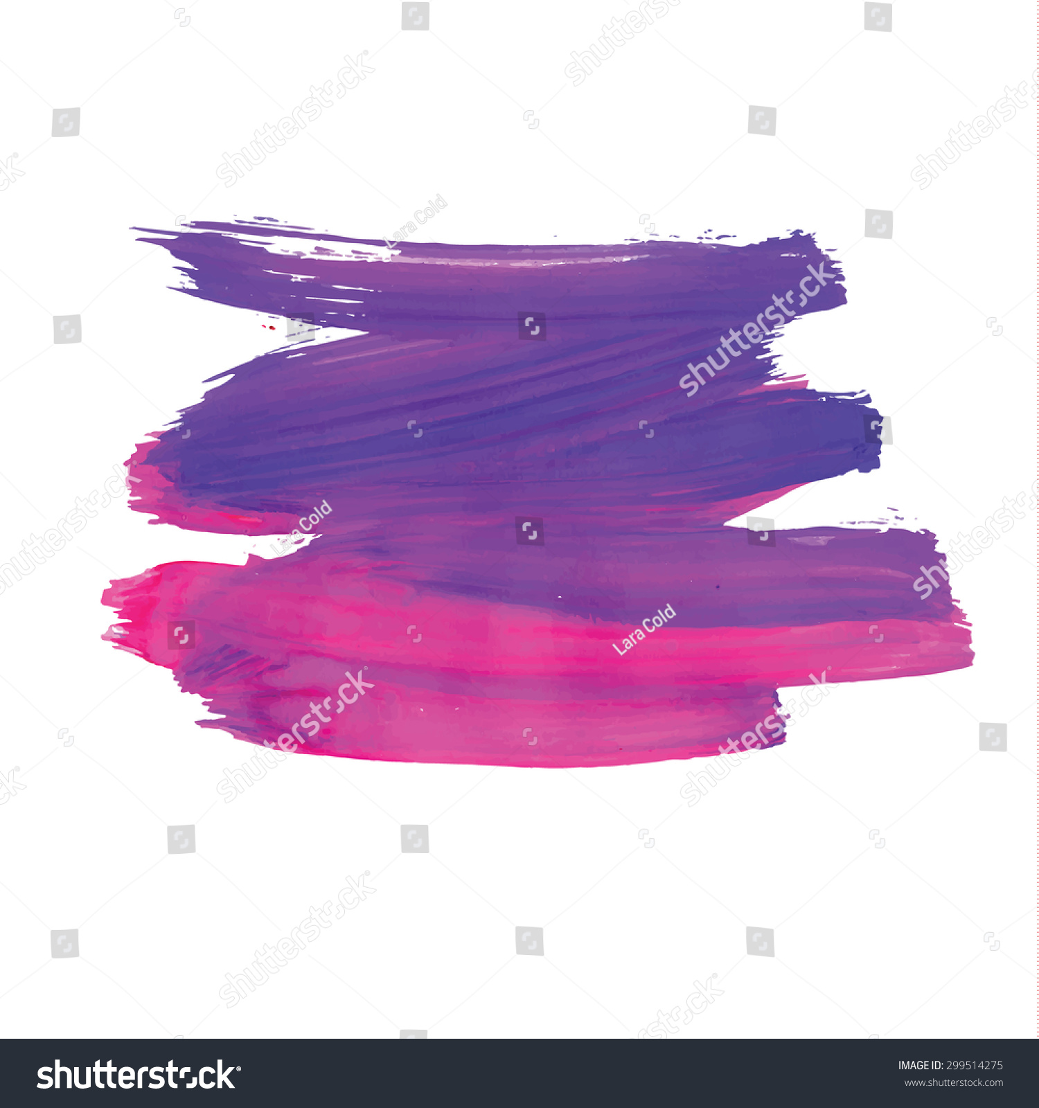 Brush stroke Acrylic paint stain Stroke of the paint brush isolated on white Brush stroke Acrylic paint stain Stroke of the paint brush isolated on white