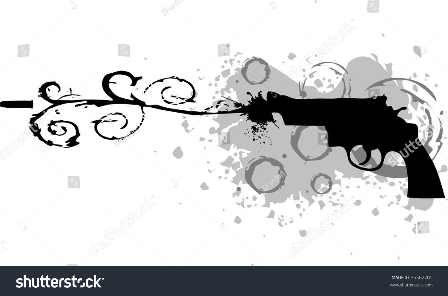 Bullet Stock Vector Illustration 35562700 : Shutterstock