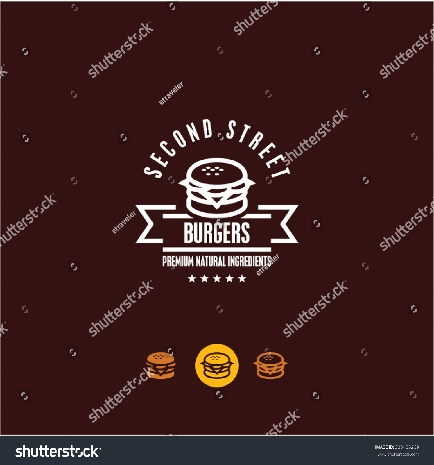 burger logo burger icon fast food snacks burger logo burger icon fast food snacks