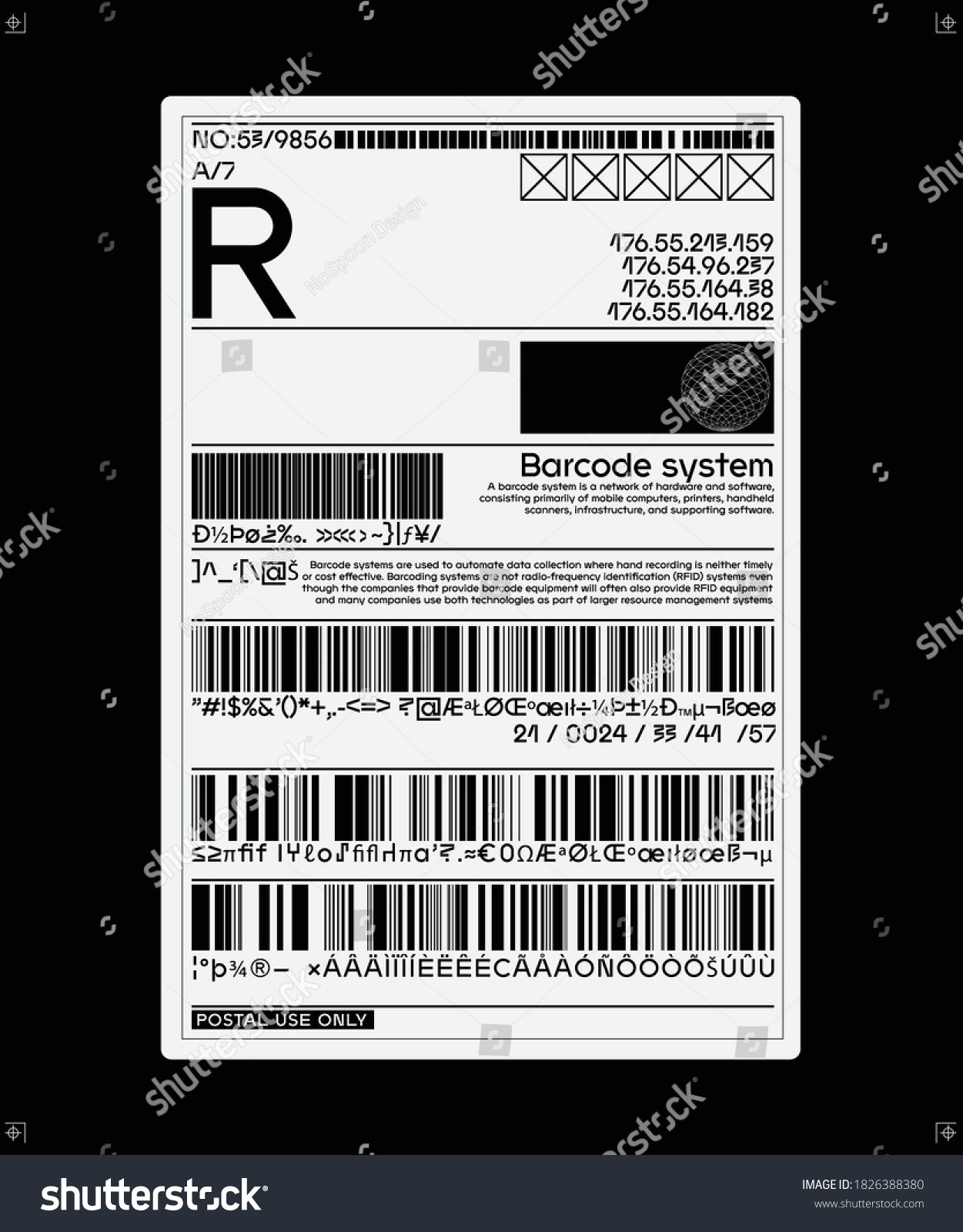 Business Barcodes Qr Codes Vector Set Stock Vector Royalty Free