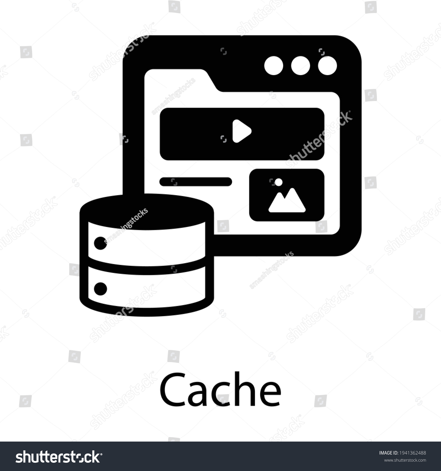 Cache Icon Images Stock Photos Vectors Shutterstock