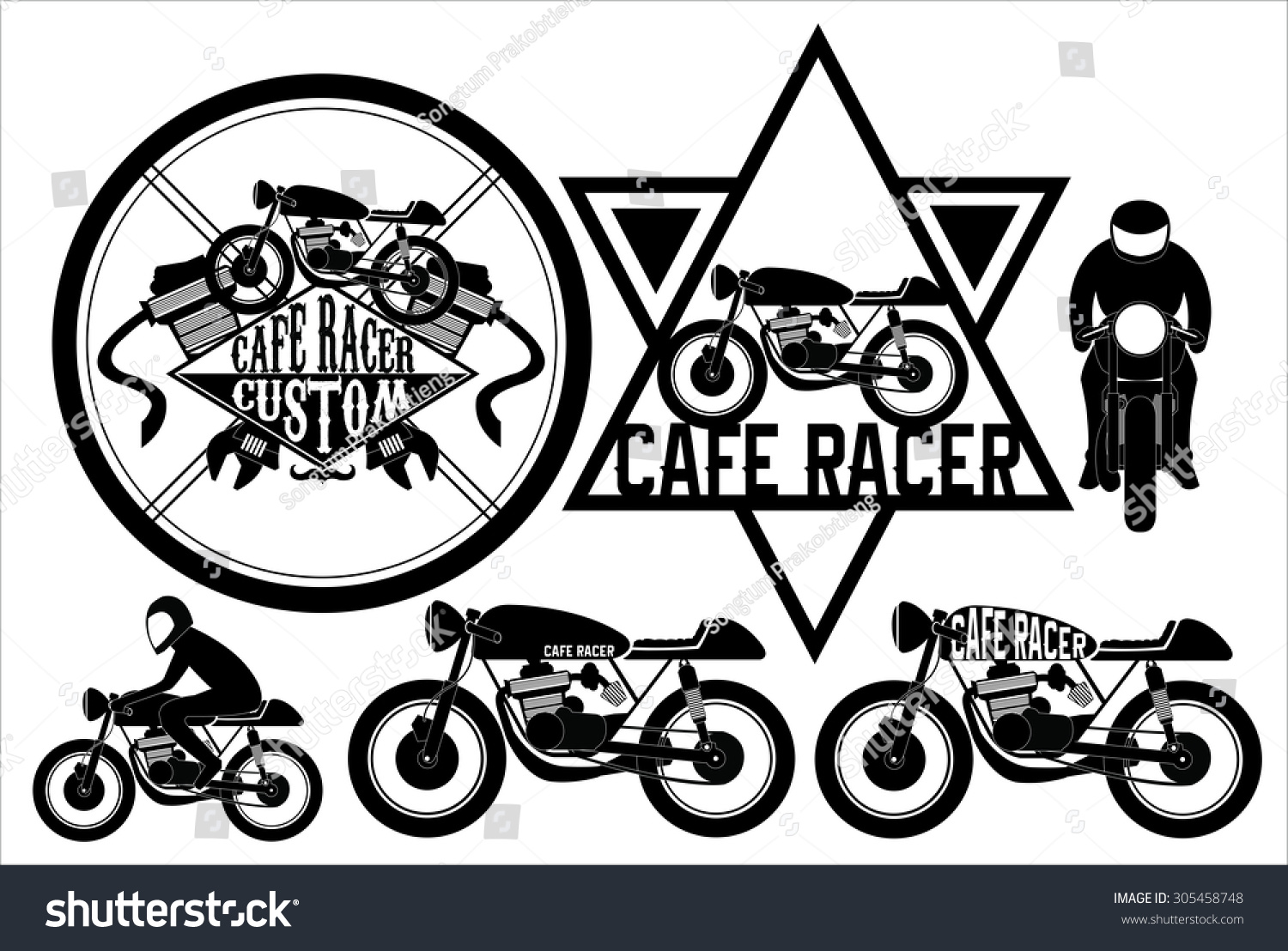 cafe racer clip art - photo #4