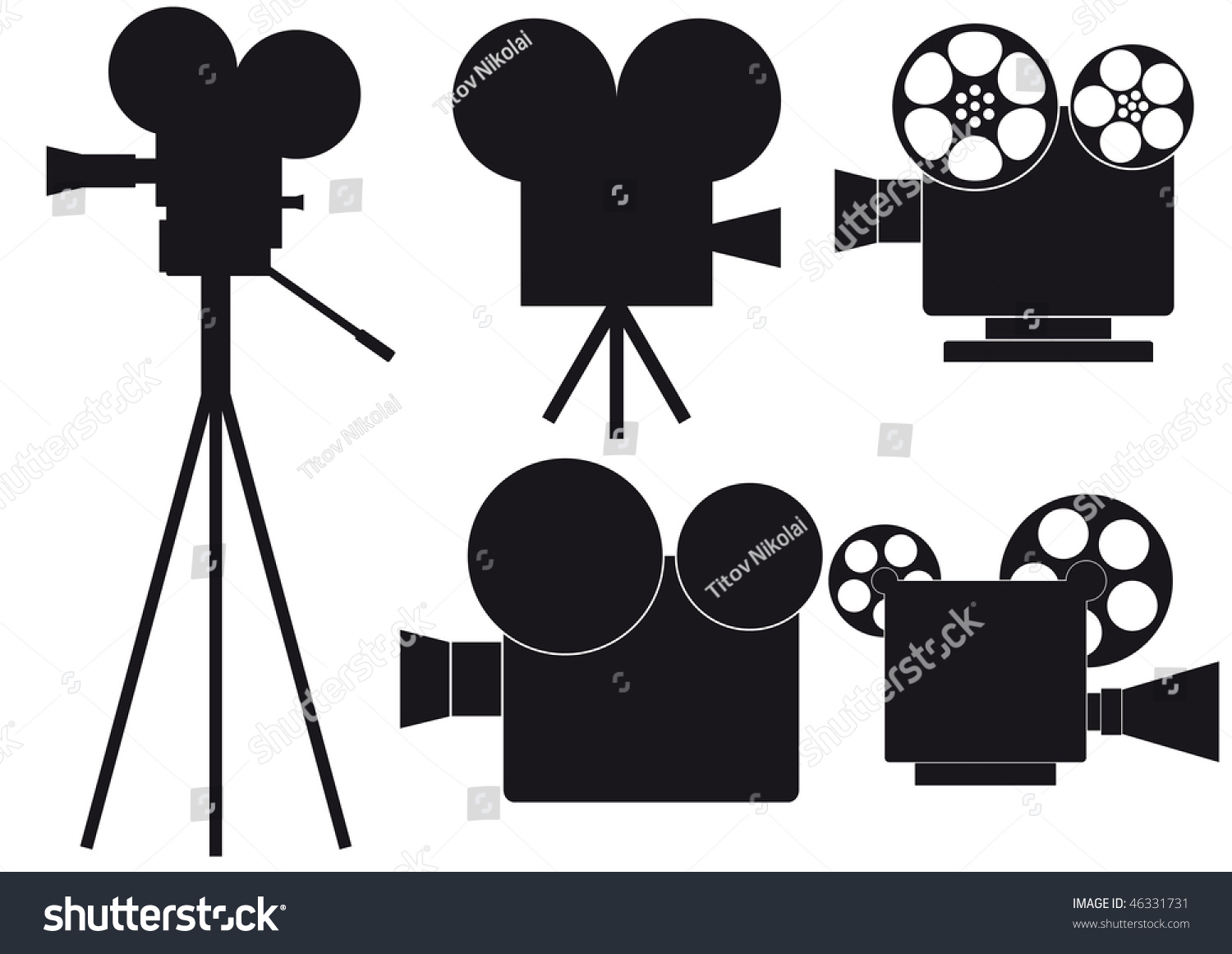 Camera Stock Vector Illustration 46331731 : Shutterstock