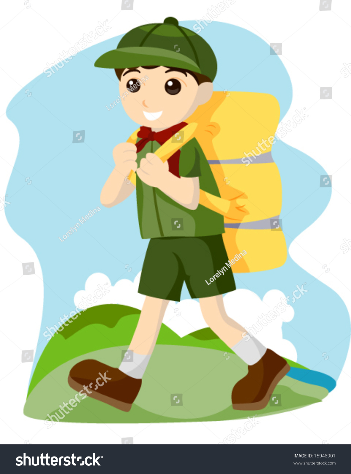 Camping - Vector - 15948901 : Shutterstock