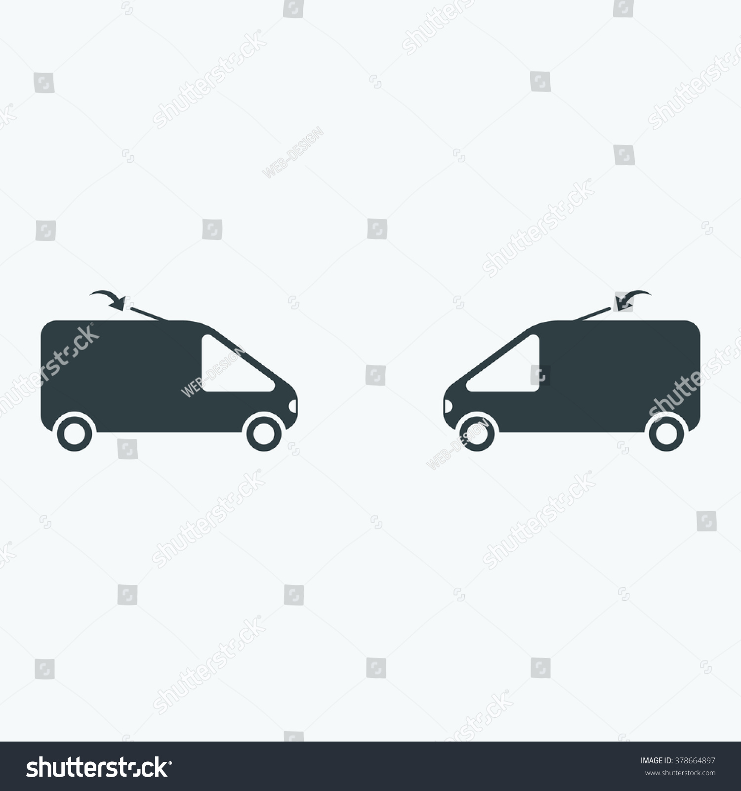 Car Icon Jpg Stock Vector Illustration 378664897 : Shutterstock