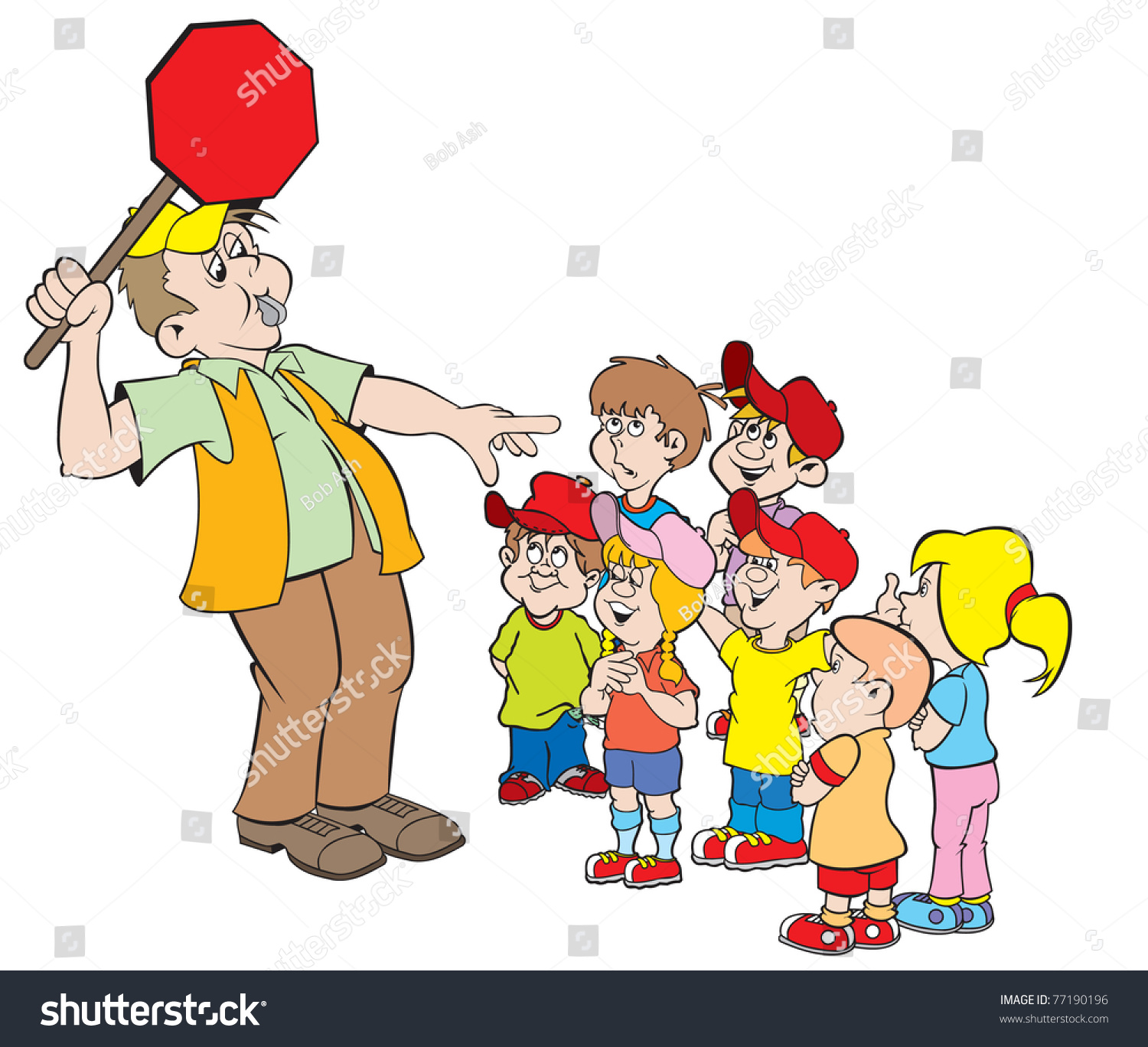 free clipart crossing guard - photo #12