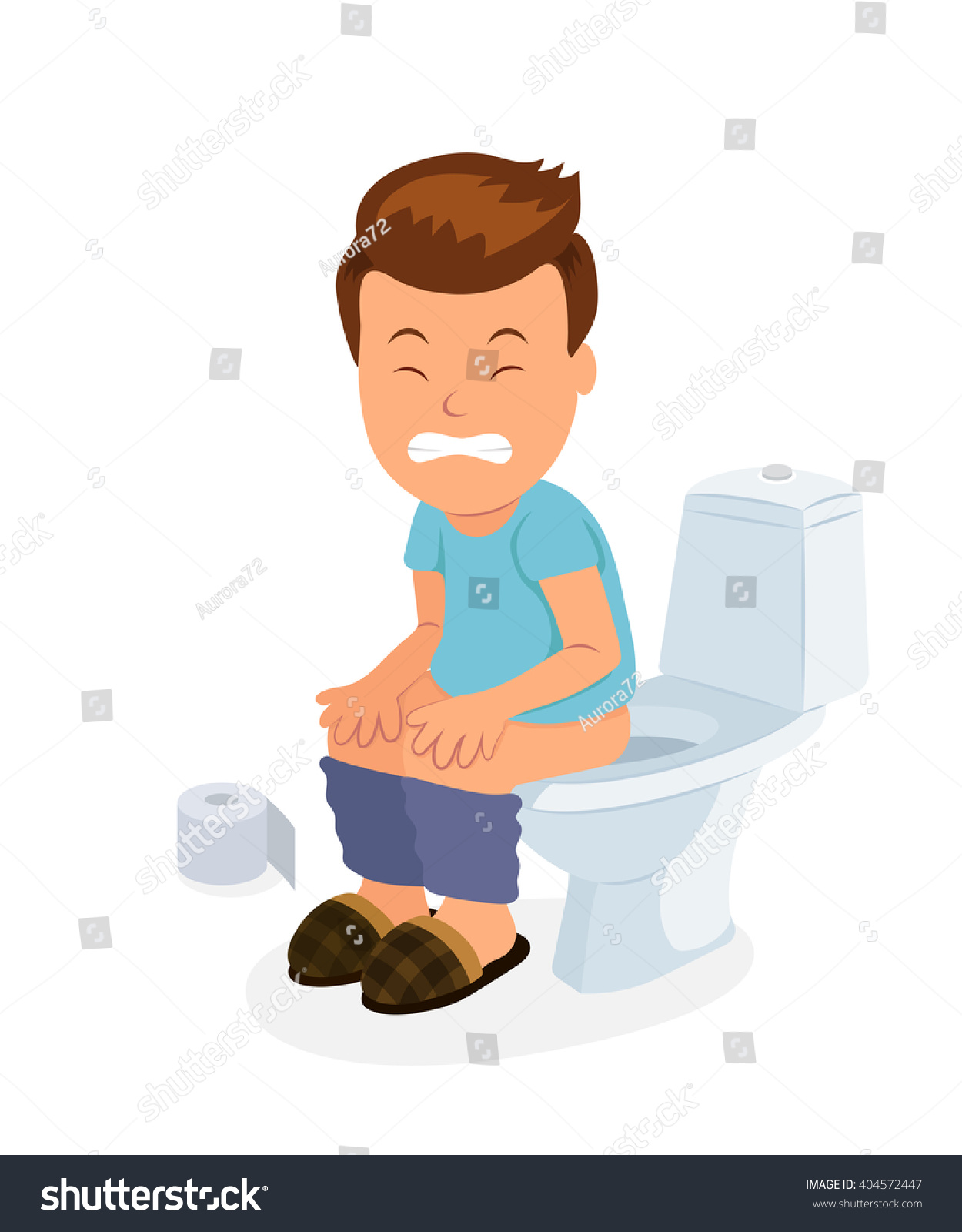 clipart sitting on toilet - photo #13
