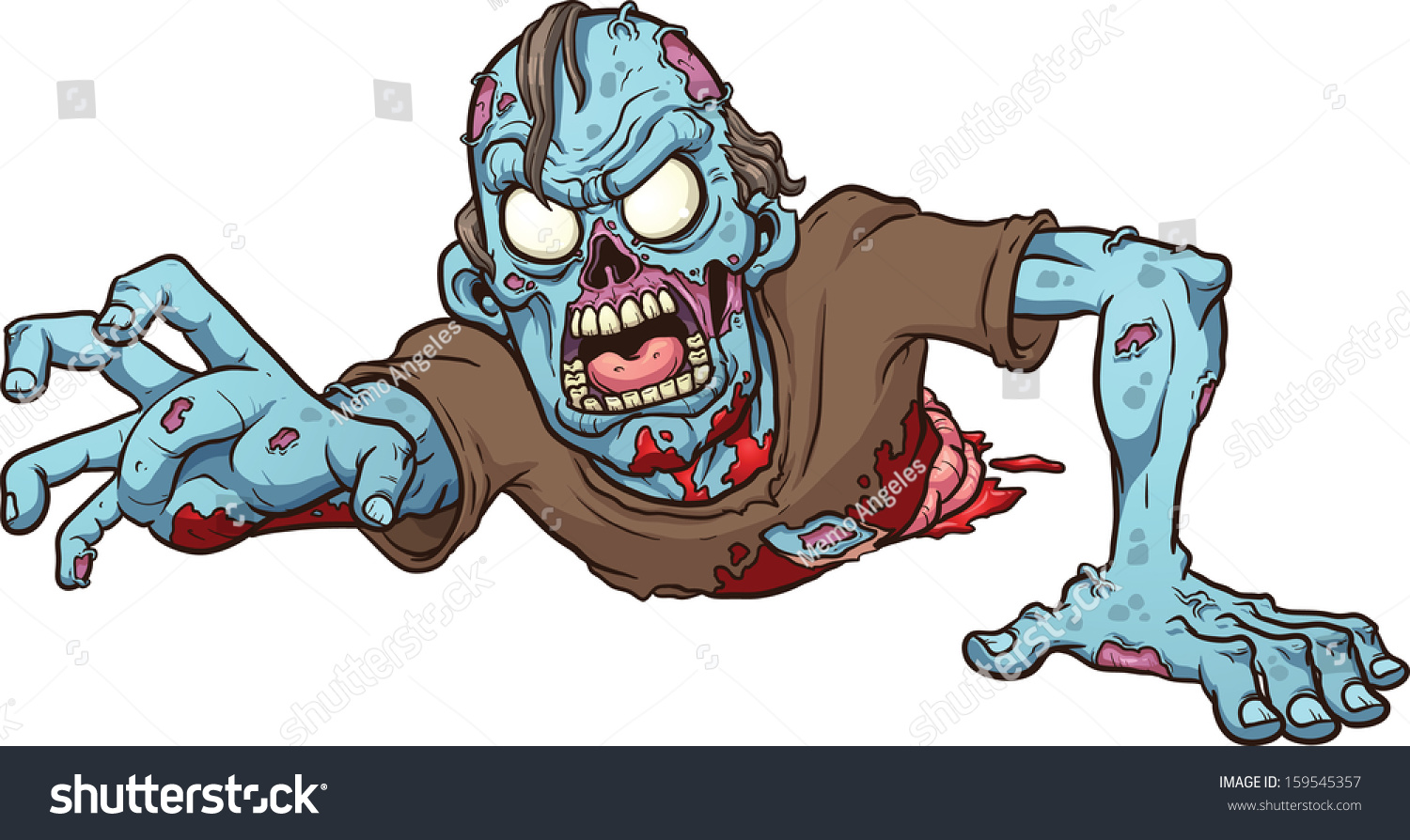 zombie vector clip art - photo #7