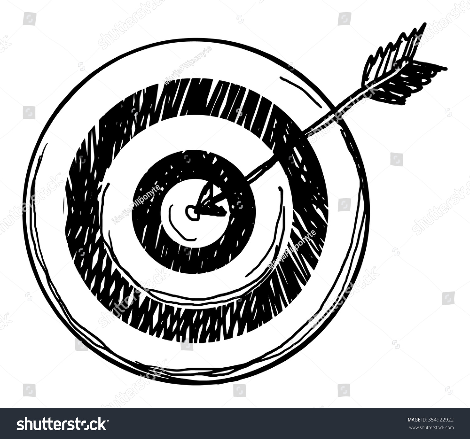 target clipart black and white - photo #24