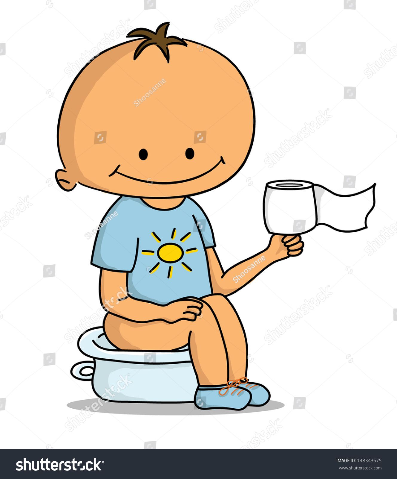 clipart sitting on toilet - photo #29