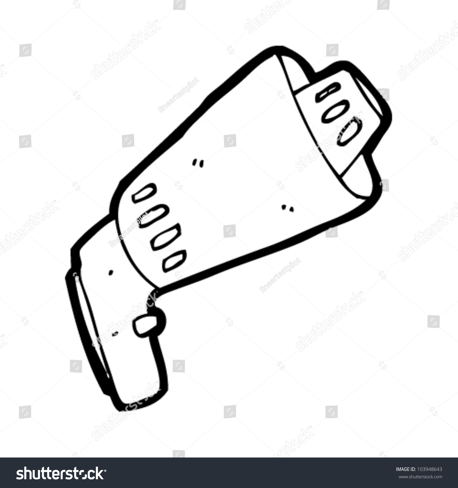 Cartoon Megaphone Stock Vector Illustration 103948643 : Shutterstock