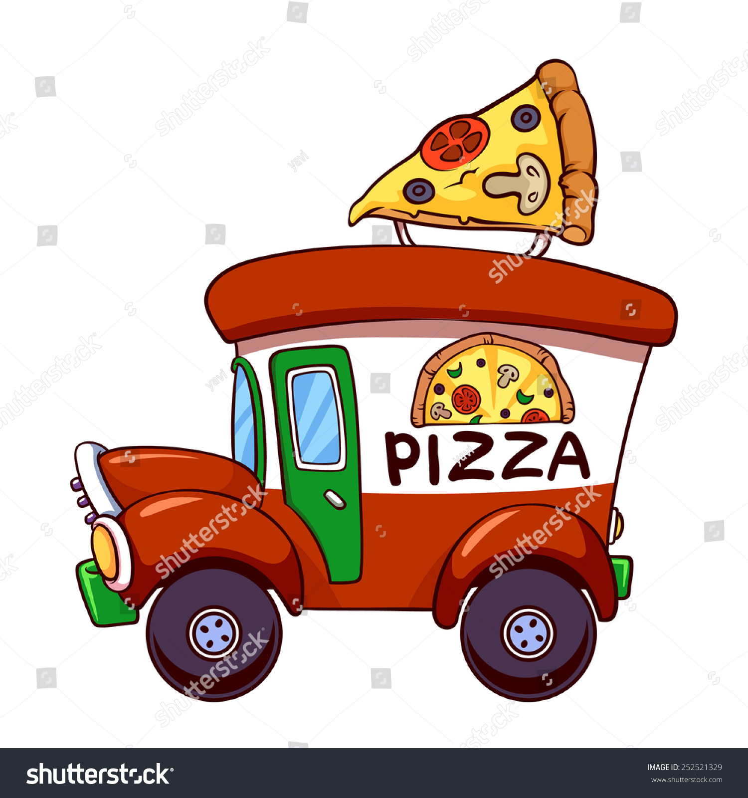 pizza delivery clipart - photo #24