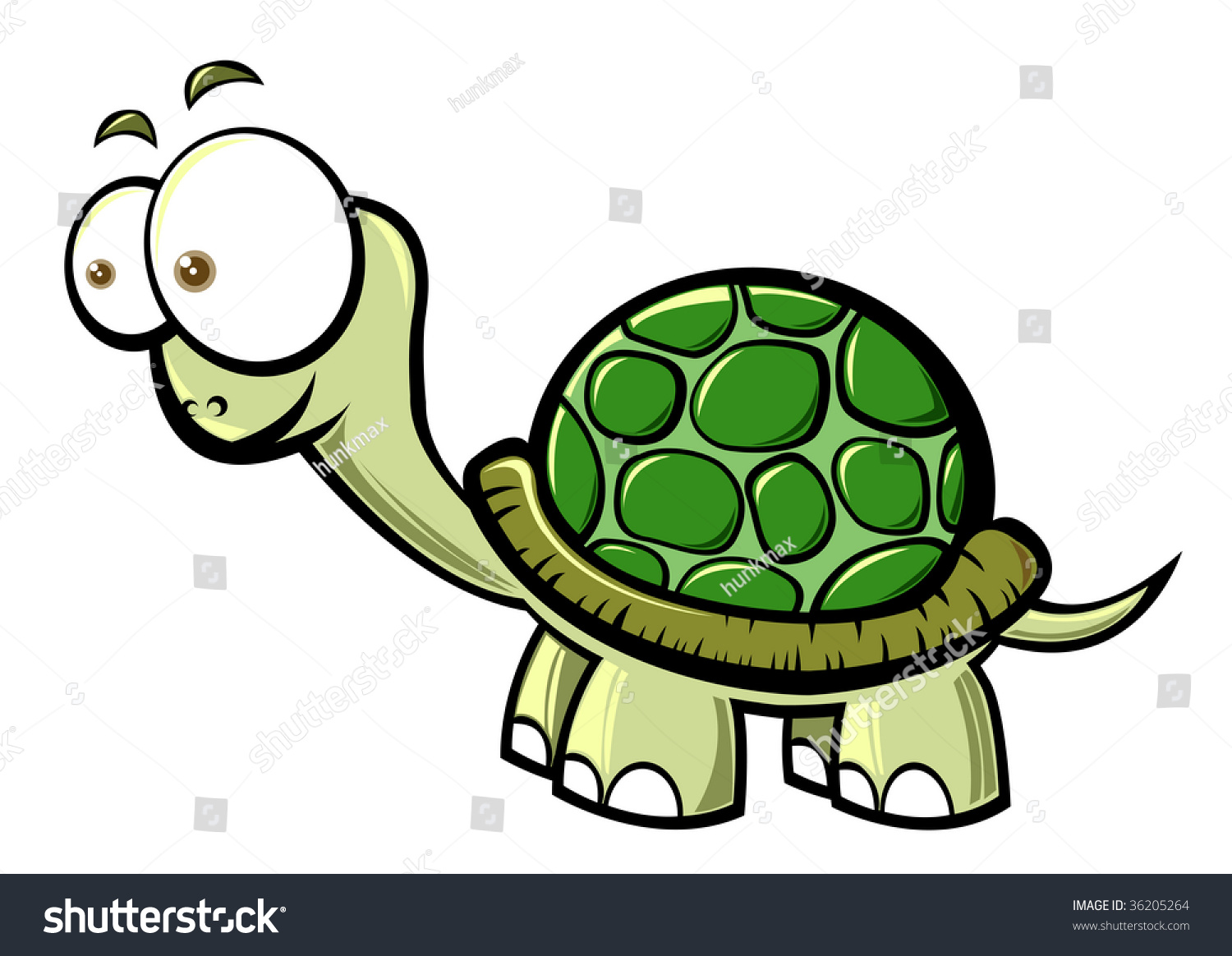 Cartoon Turtle Stock Vector Illustration 36205264 : Shutterstock